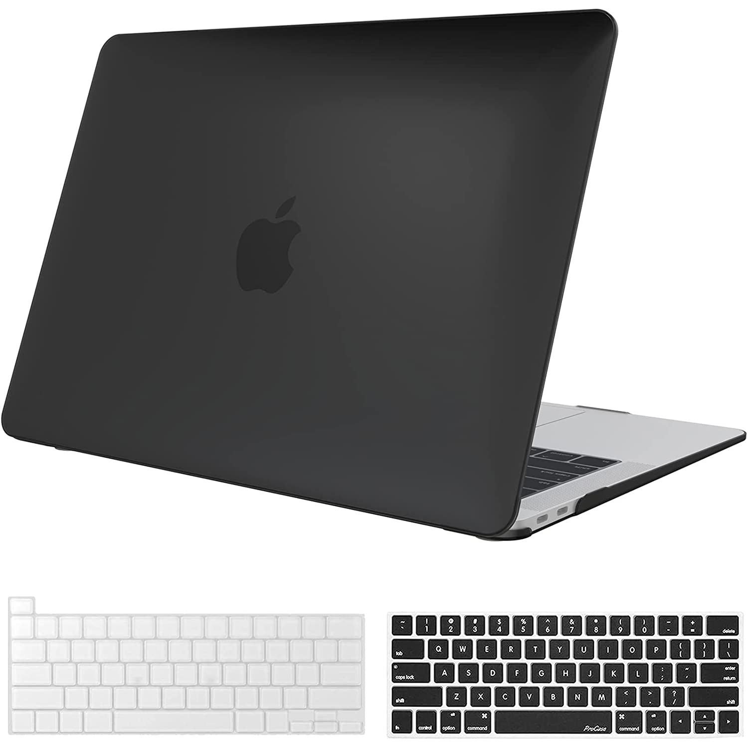 MacBook Pro 13 Case 2019 2018 2017 2016 Release A2159 A1989 A1706 A1708, Hard Case Shell Cover and Keyboard Skin Cover for MacBook Pro 13 Inch