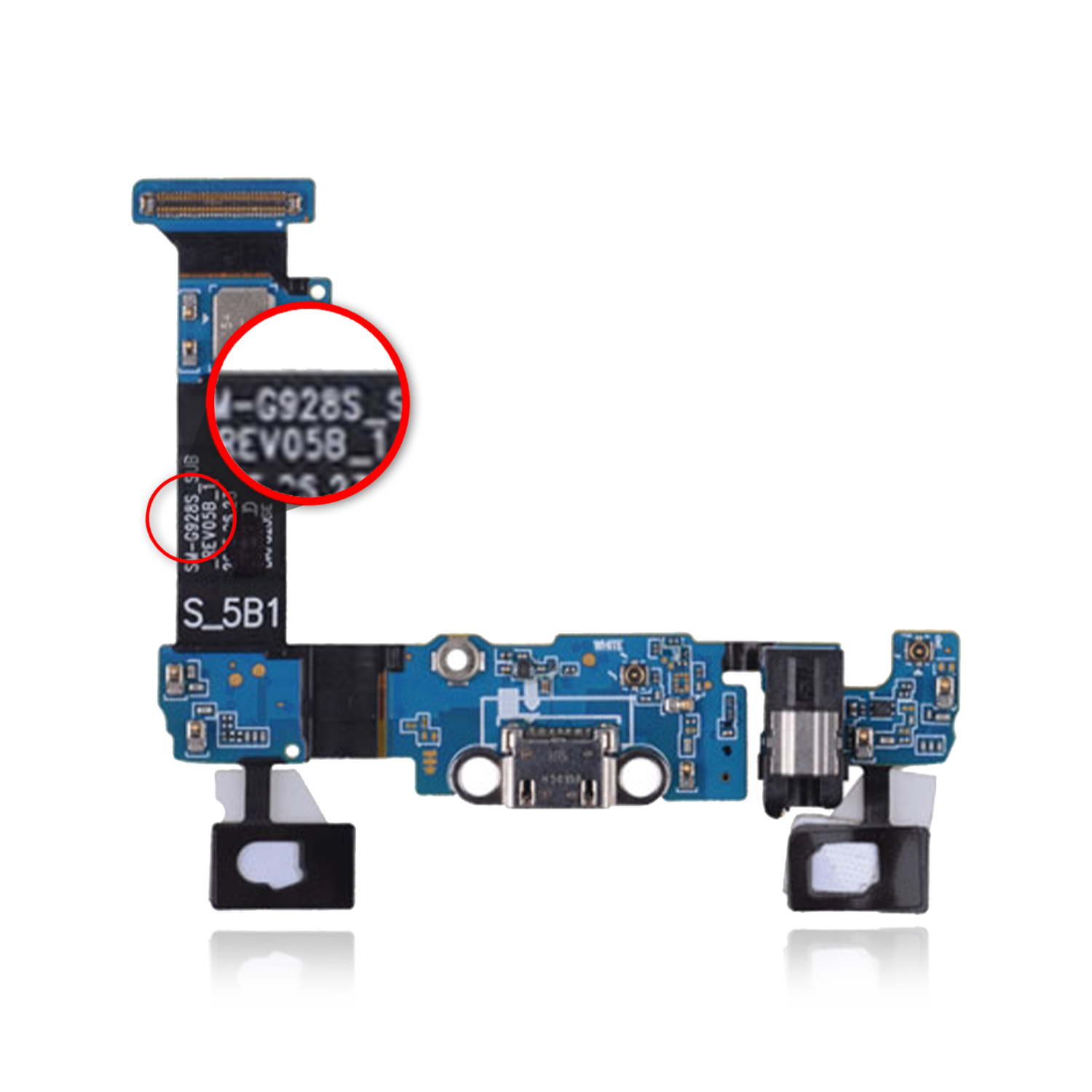 Replacement Charging Port Flex Cable Compatible For Samsung Galaxy S6 Edge Plus (G928S / K / L) (International Version)