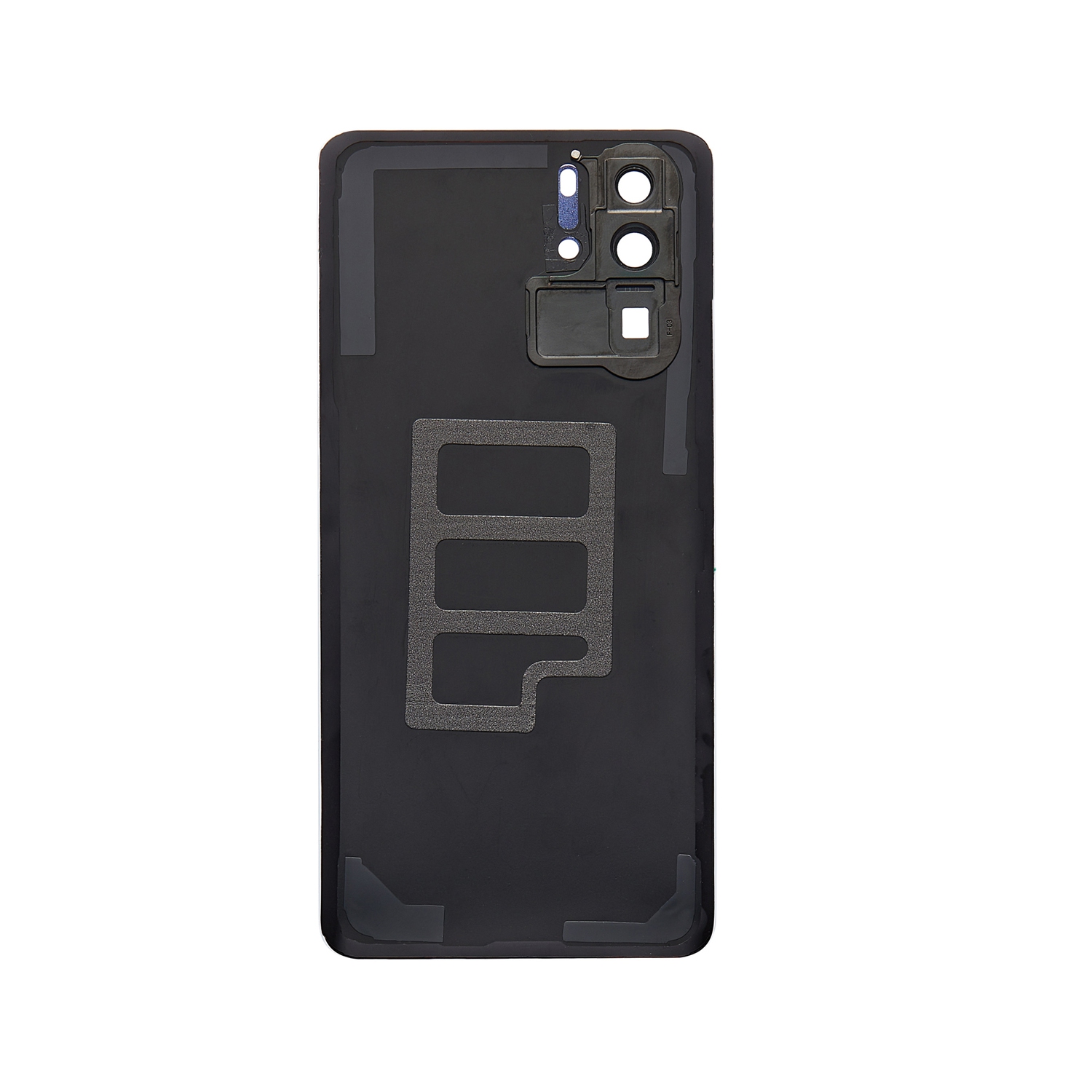 Couvercle de boîtier arrière de rechange avec objectif de caméra pour P30 Pro de Huawei - Blanc perle