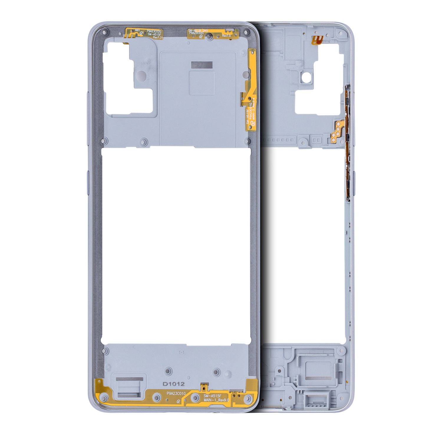 Replacement Mid-Frame Housing Compatible For Samsung Galaxy A51 4G (Prism Crush White)