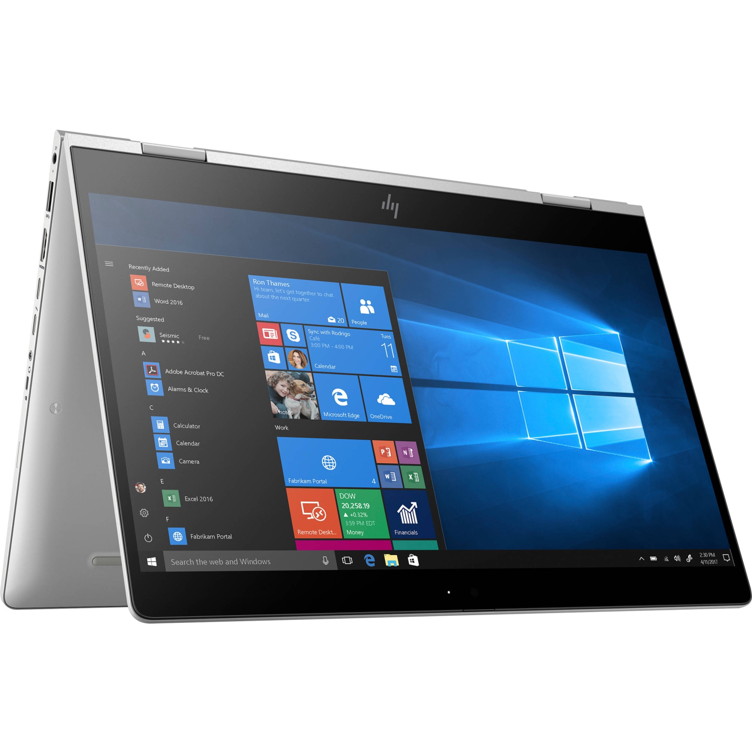 Refurbished(Grade A) - HP ELITEBOOK X360 1030 G3 - 2 IN 1 Convertible Laptop- 13.3" - Core i5 8350U - 16 GB RAM - 256 GB SSD - Windows 10 Pro