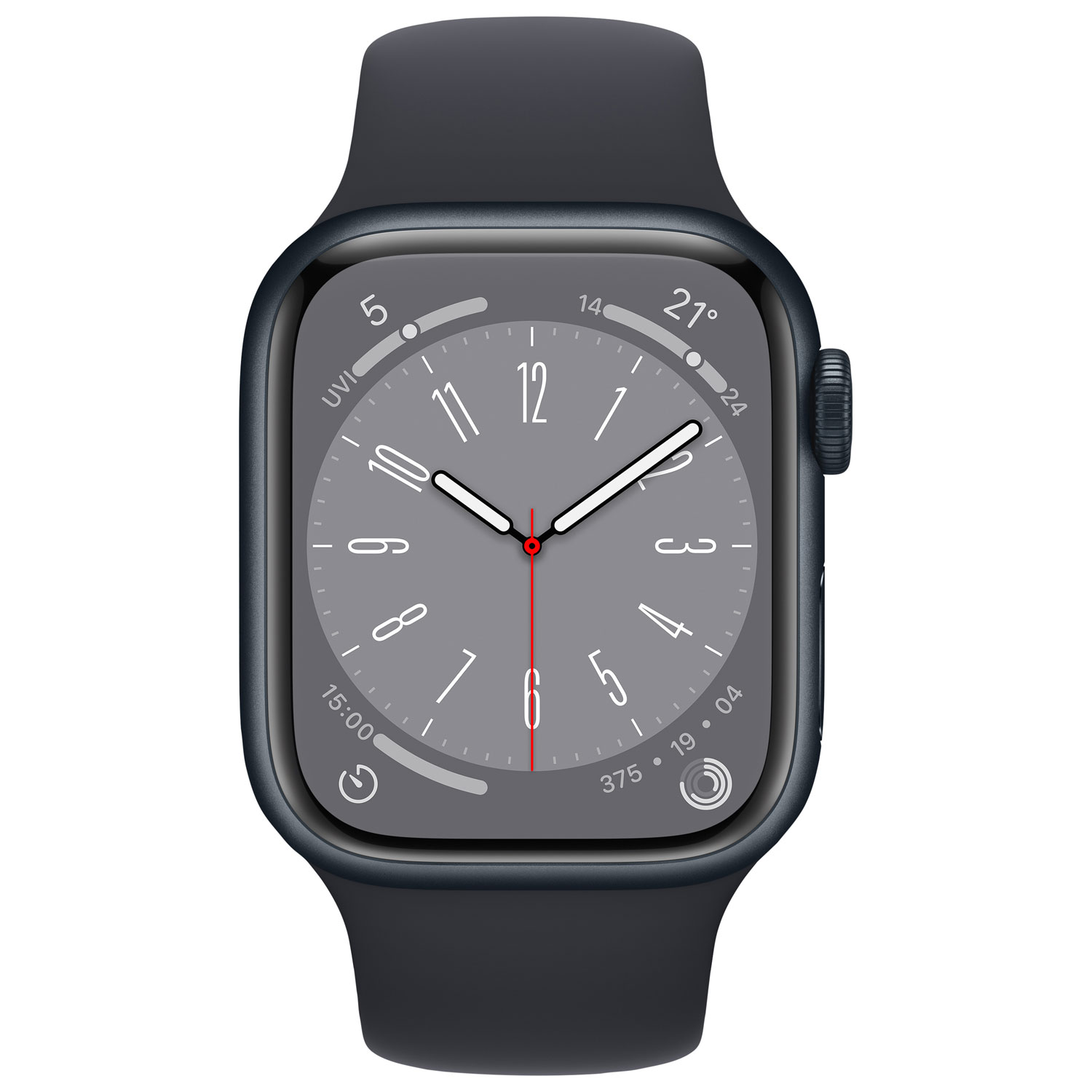 Bell Apple Watch Series 8 41mm Midnight Aluminum Case w/ Midnight Sport Band - S/M - Monthly Financing