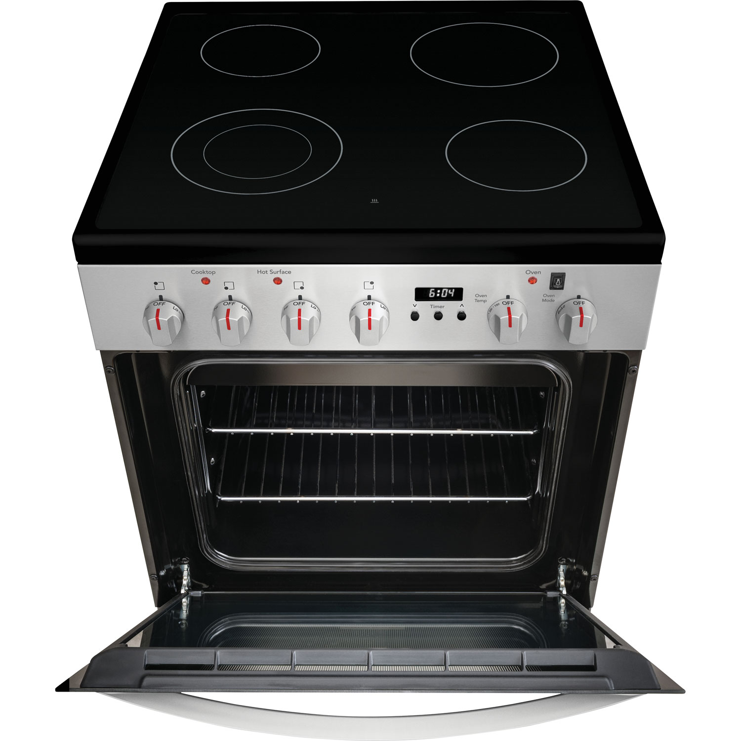 Frigidaire 24" 1.9 Cu. Ft. 4-Element Freestanding Electric Range - Stainless Steel