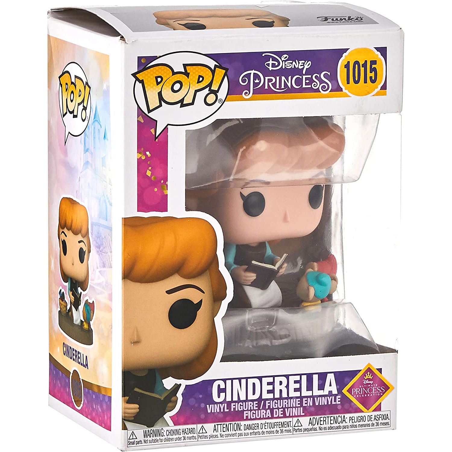 Figurine Pop! De Funko Cendrillon Princesse Disney #1015