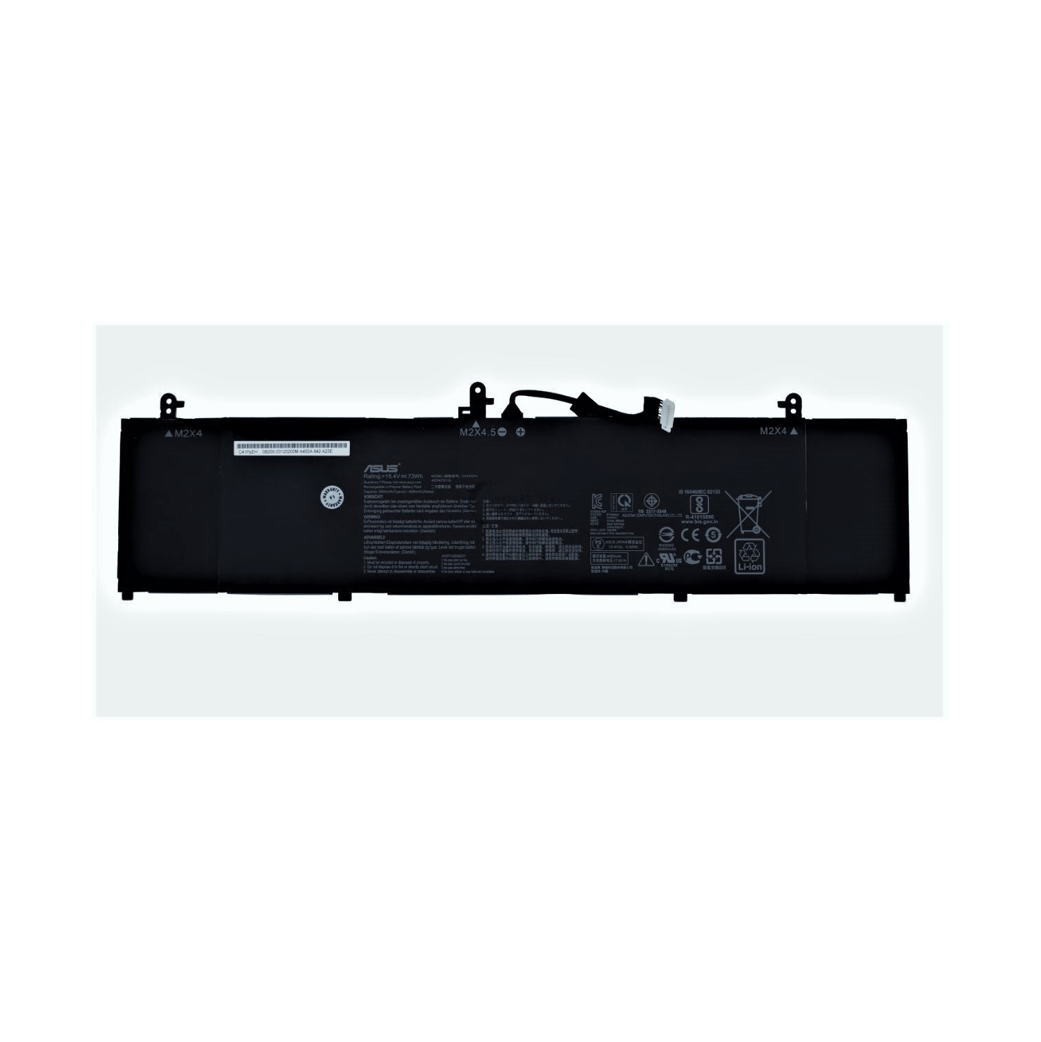 Nouveau Zenbook UX533 UX533FD UX533FN d'Asus batterie 73Wh C41N1814