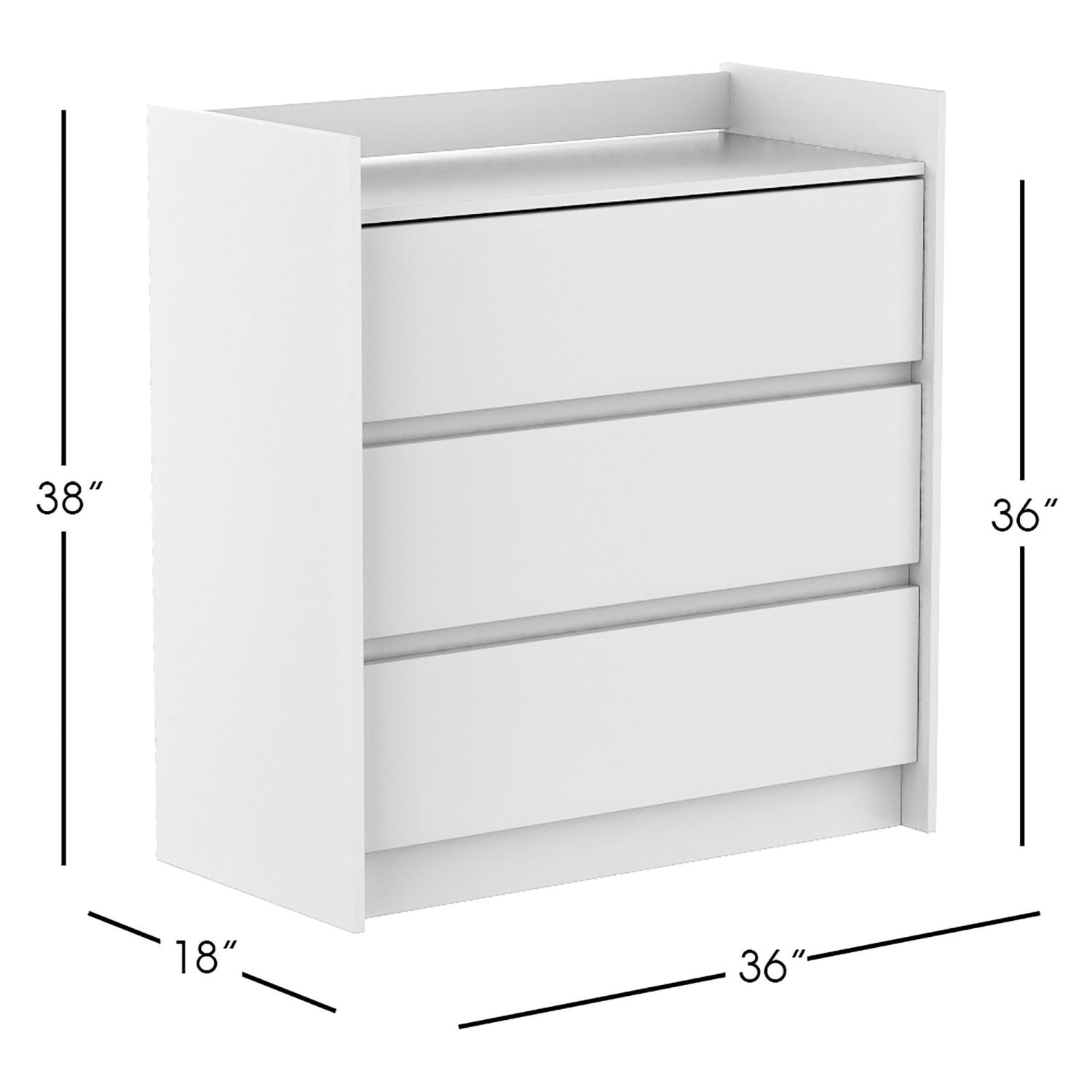 Alex Baby Changing Table, Alpine White