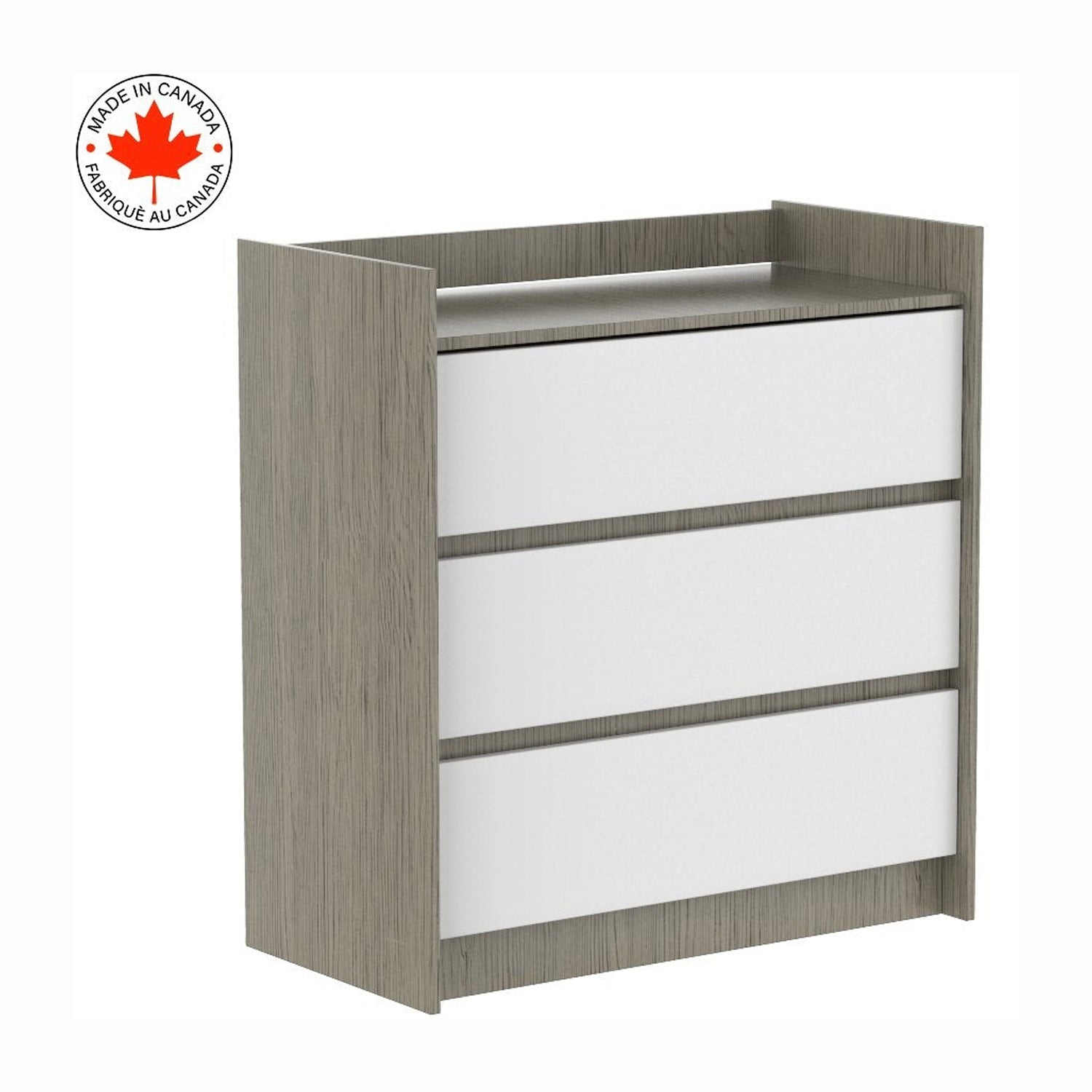 Alex Baby Changing Table, Grey and White