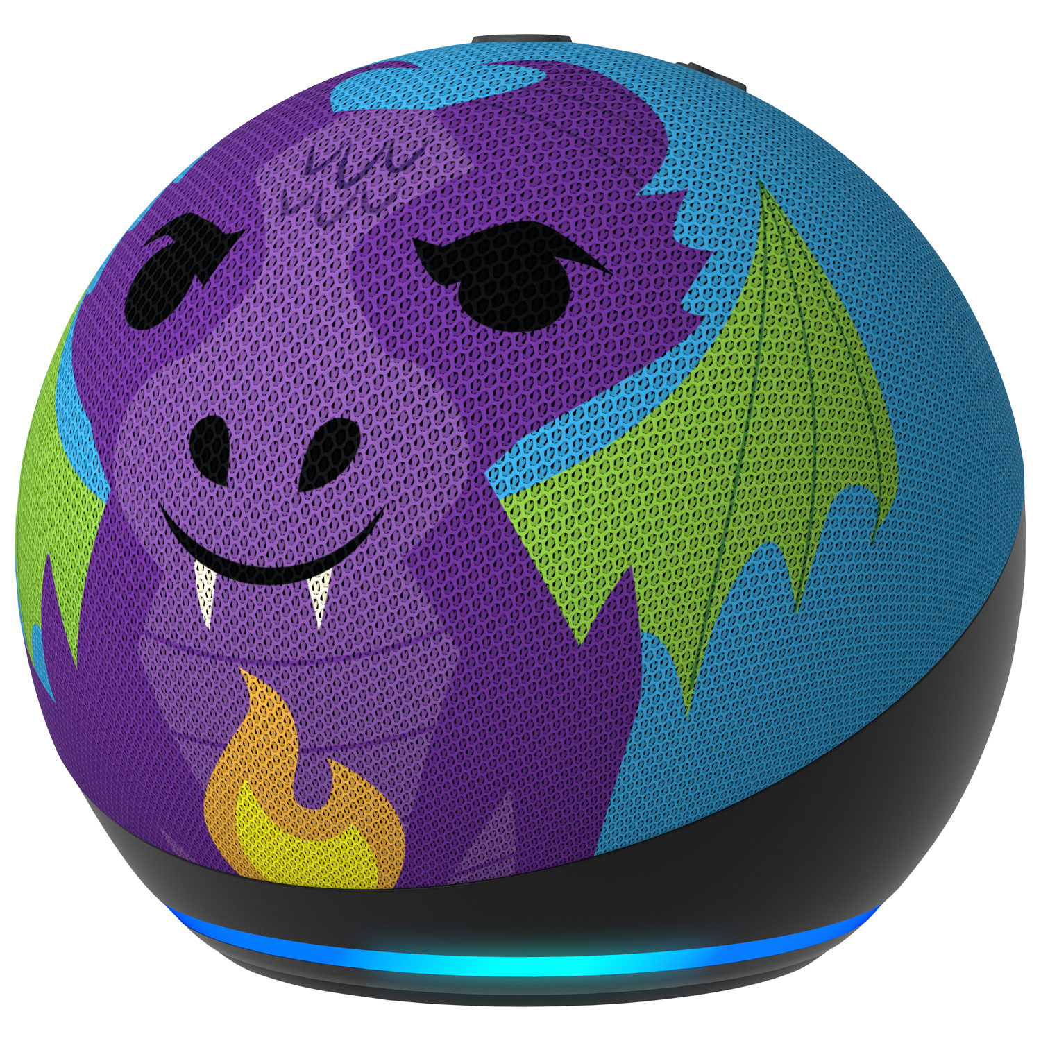 Haut-parleur intelligent Echo Dot Kids d'Amazon avec Alexa - Dragon de feu