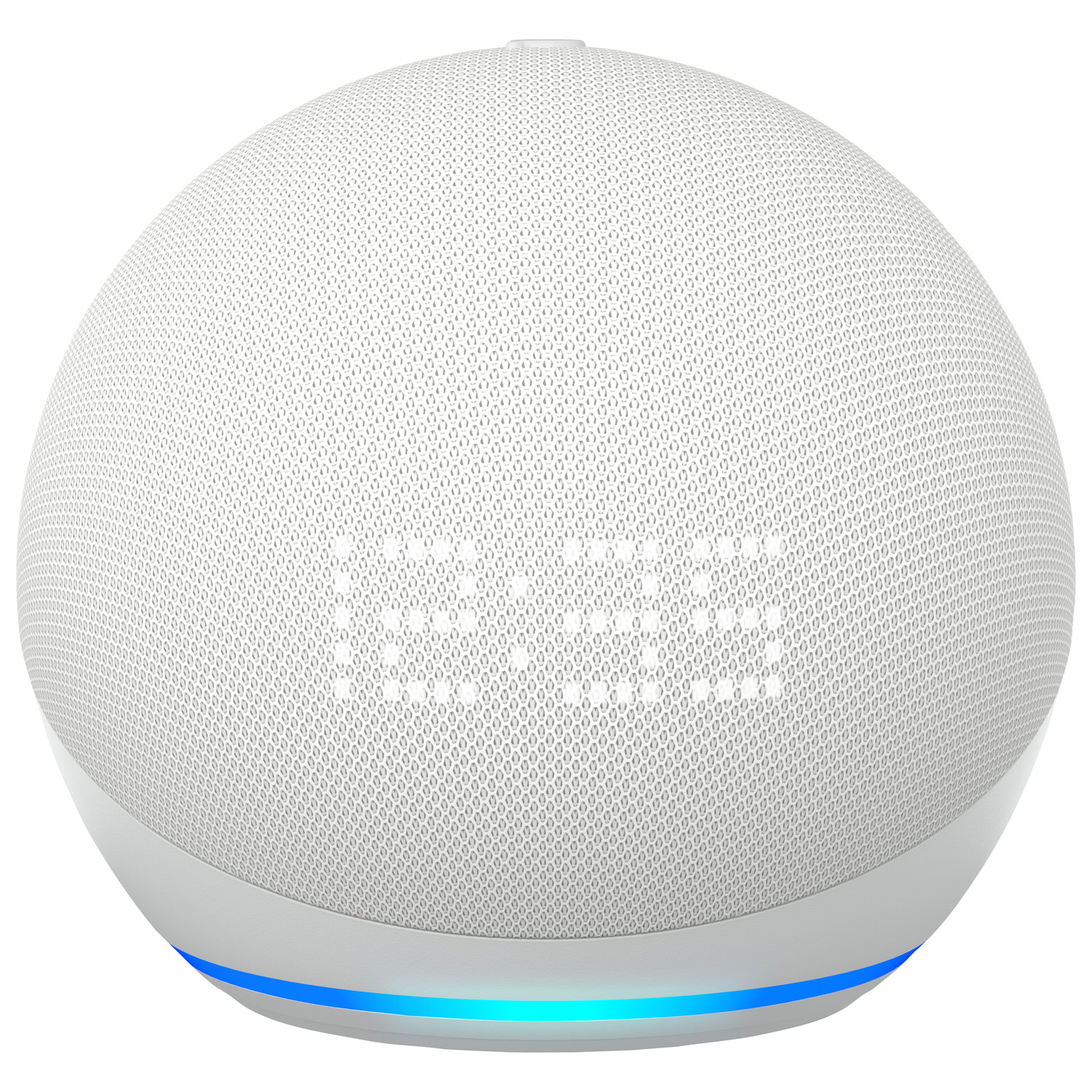 Amazon Echo Dot (5th Gen) Smart Speaker with Clock & Alexa - Glacier White