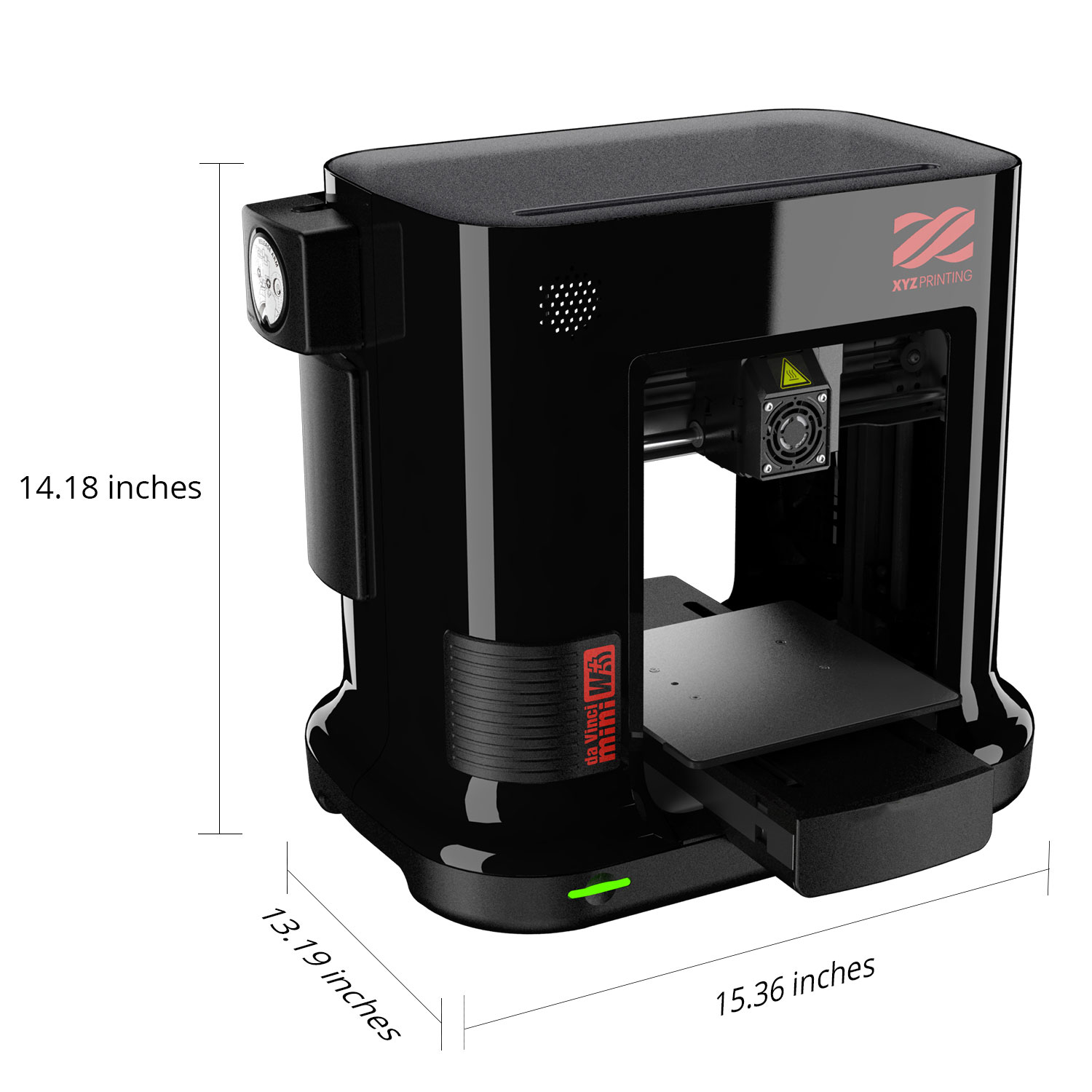 XYZprinting da Vinci Mini W+ Multi-Material FFF 3D Printer - Only at Best  Buy