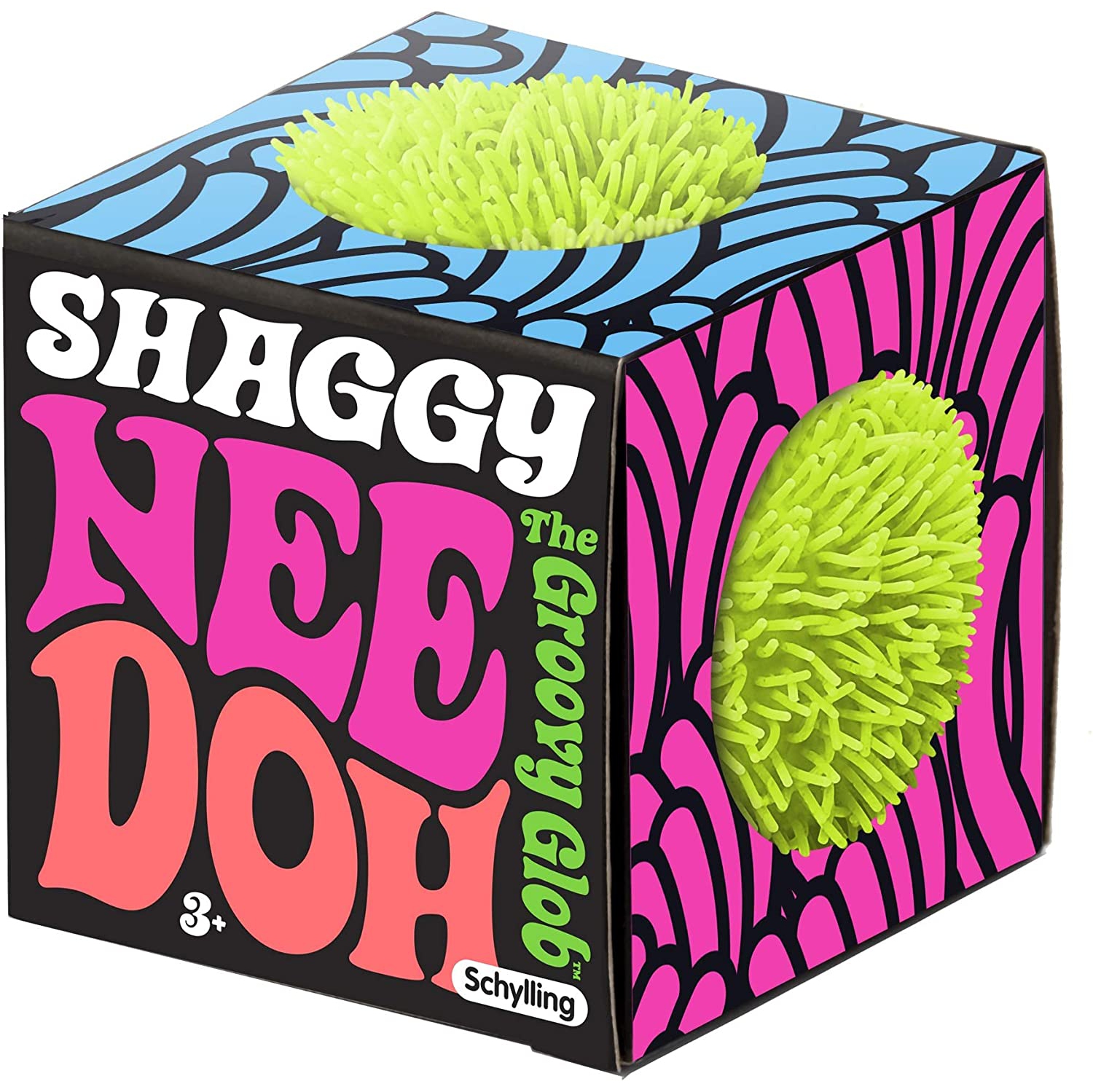 Schylling Shaggy Nee Doh Squishy Stress Ball Sensory Fidget Toy