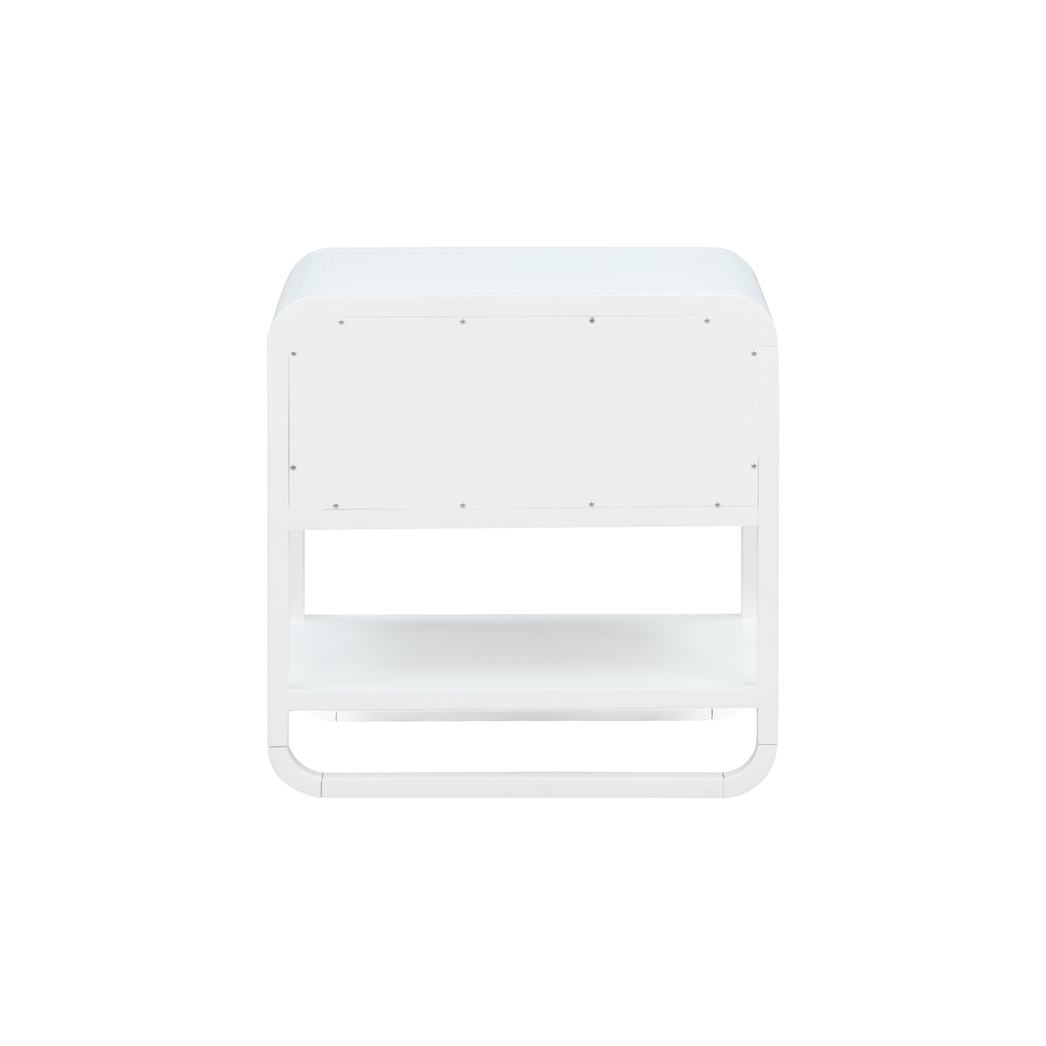 Meridian Furniture Sage White Wood Veneer Night Stand