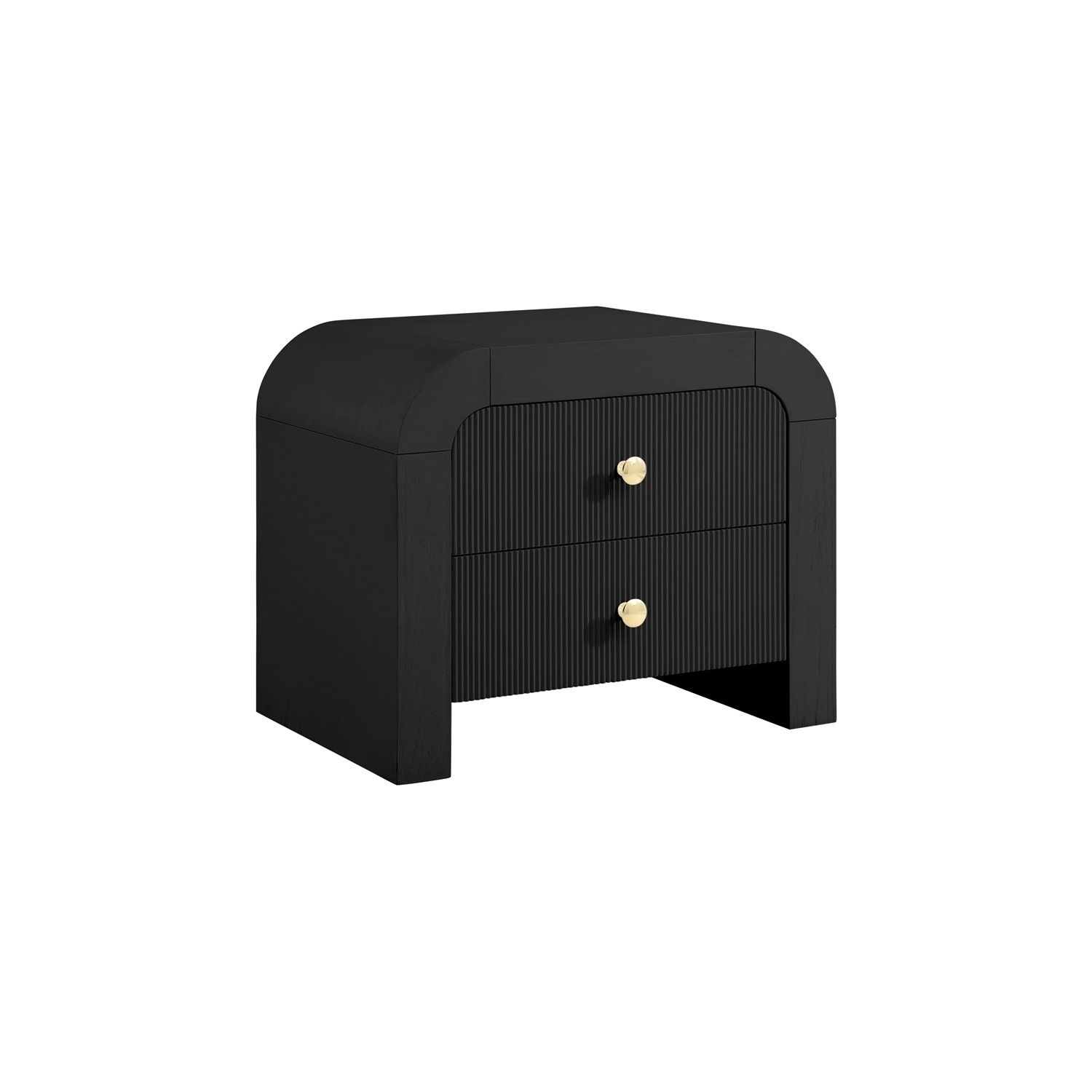 Table de chevet Artissito de Meridian Furniture, noir