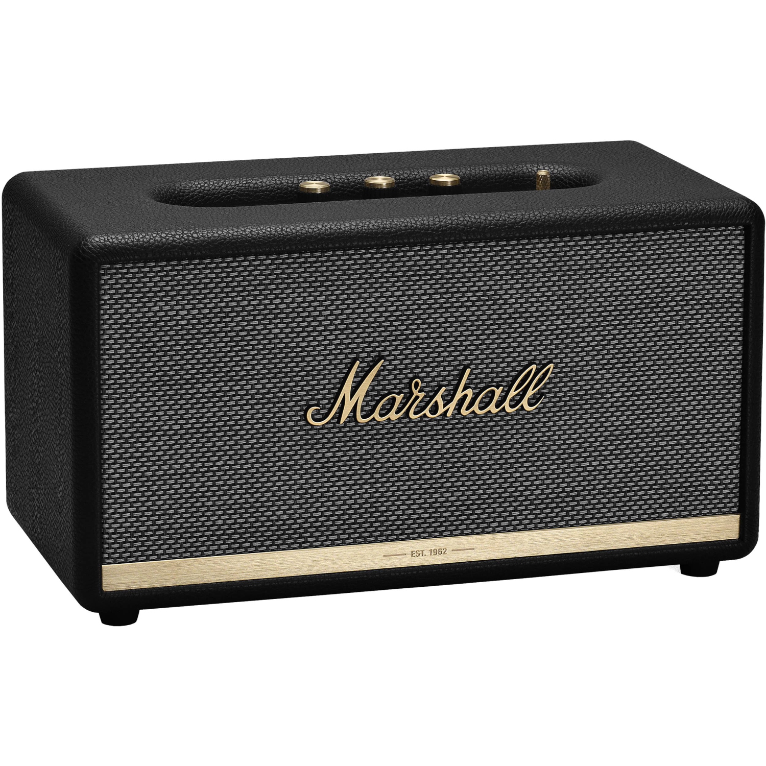 Remis à neuf - haut-parleur Bluetooth Stanmore II de Marshall (noir) - remis à neuf