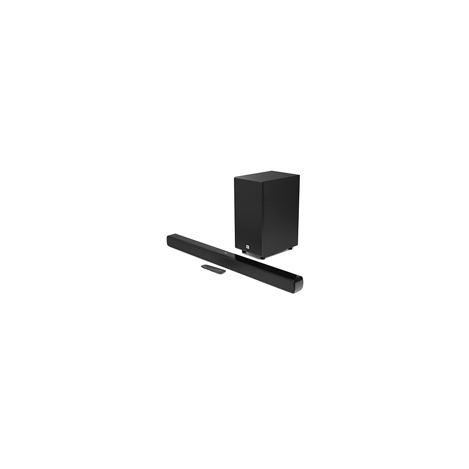 Refurbished - JBL Cinema SB190 2.1 Channel Soundbar with Virtual Dolby Atmos and Wireless 6.5" Subwoofer - Black