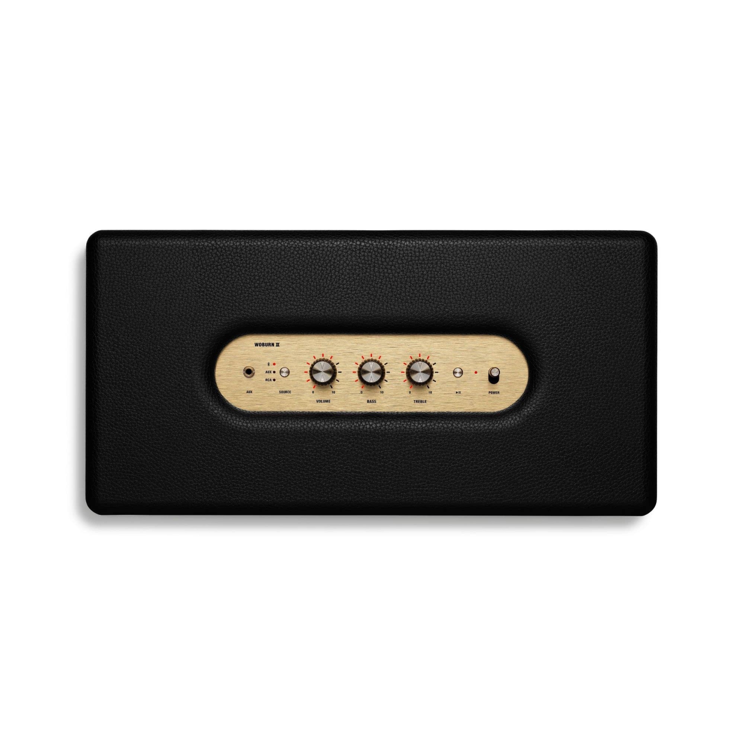 Remis à neuf - haut-parleur Bluetooth sans fil Woburn II de Marshall (noir) - remis à neuf