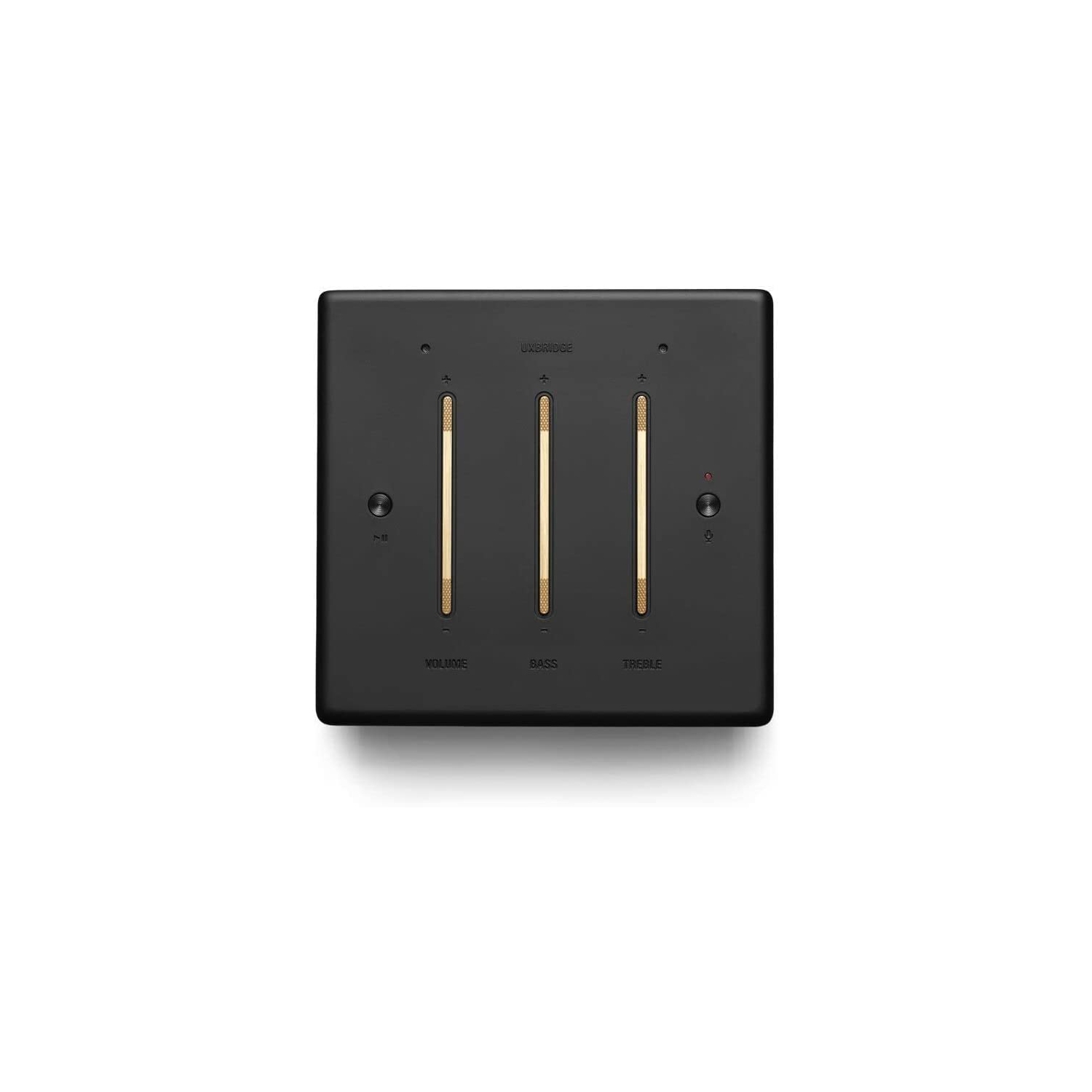 Remis à neuf - haut-parleur vocal Bluetooth Uxbridge Home de Marshall avec Alexa d'Amazon intégrée, noir