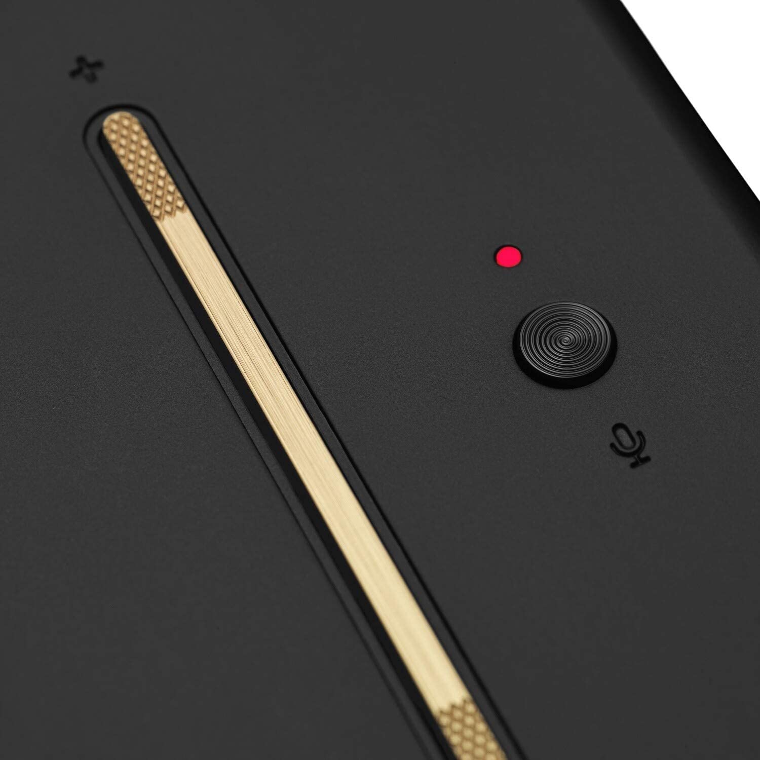 Remis à neuf - haut-parleur vocal Bluetooth Uxbridge Home de Marshall avec Alexa d'Amazon intégrée, noir