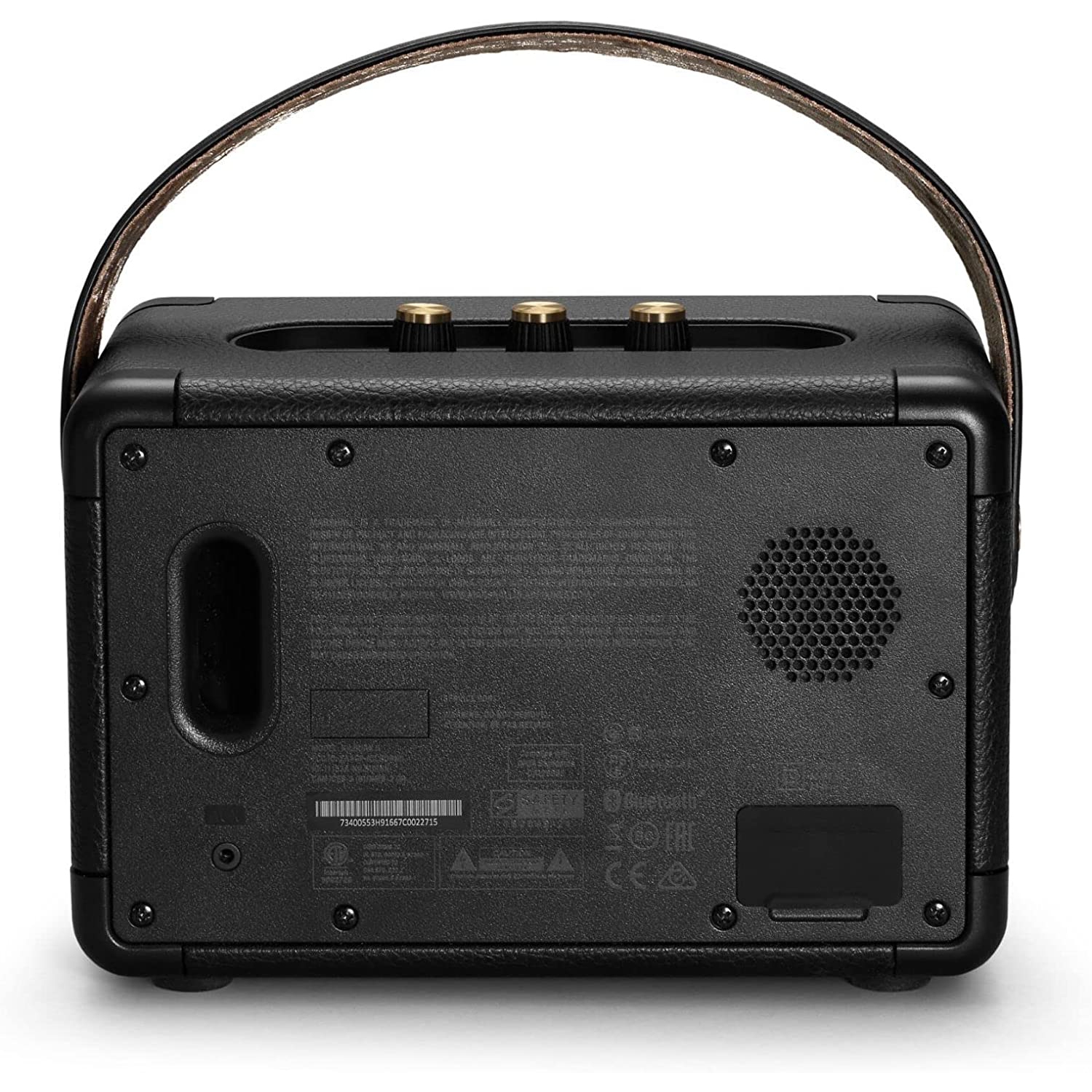 Haut-parleur stéréo portable Kilburn IINoir et Cuivre - Recertifié