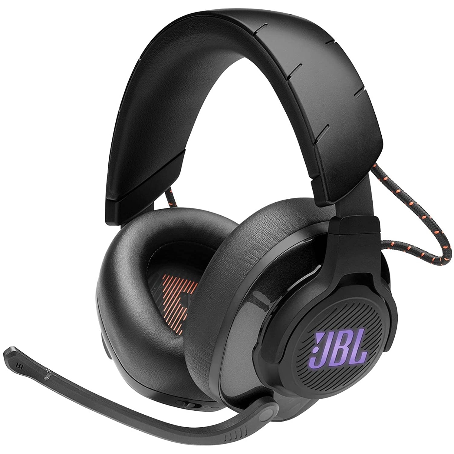 Refurbished - JBL Quantum 600 Wireless Over-Ear Performance Gaming Headset with Surround Sound & Game-Chat Balance Dial - Black