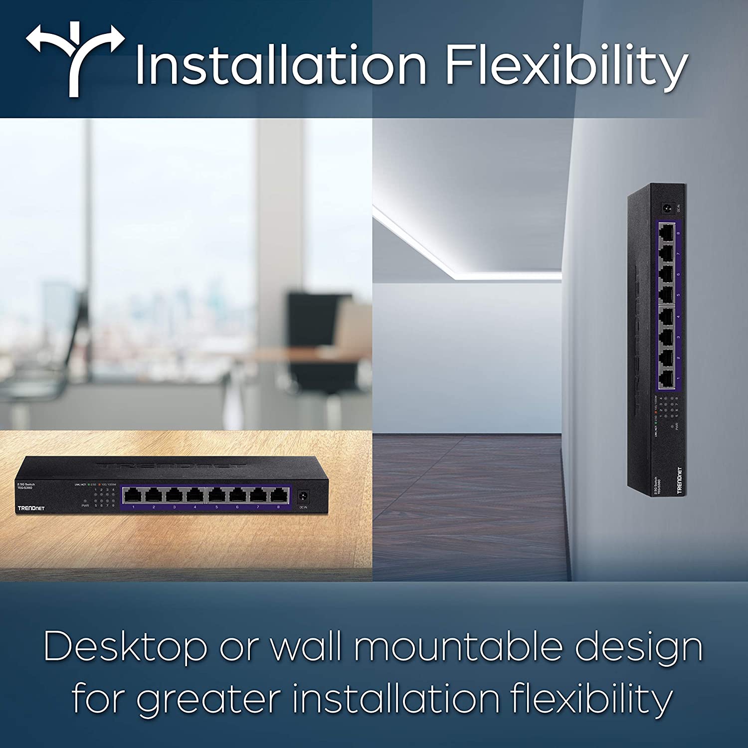 TRENDnet 8-Port Unmanaged 2.5G Switch