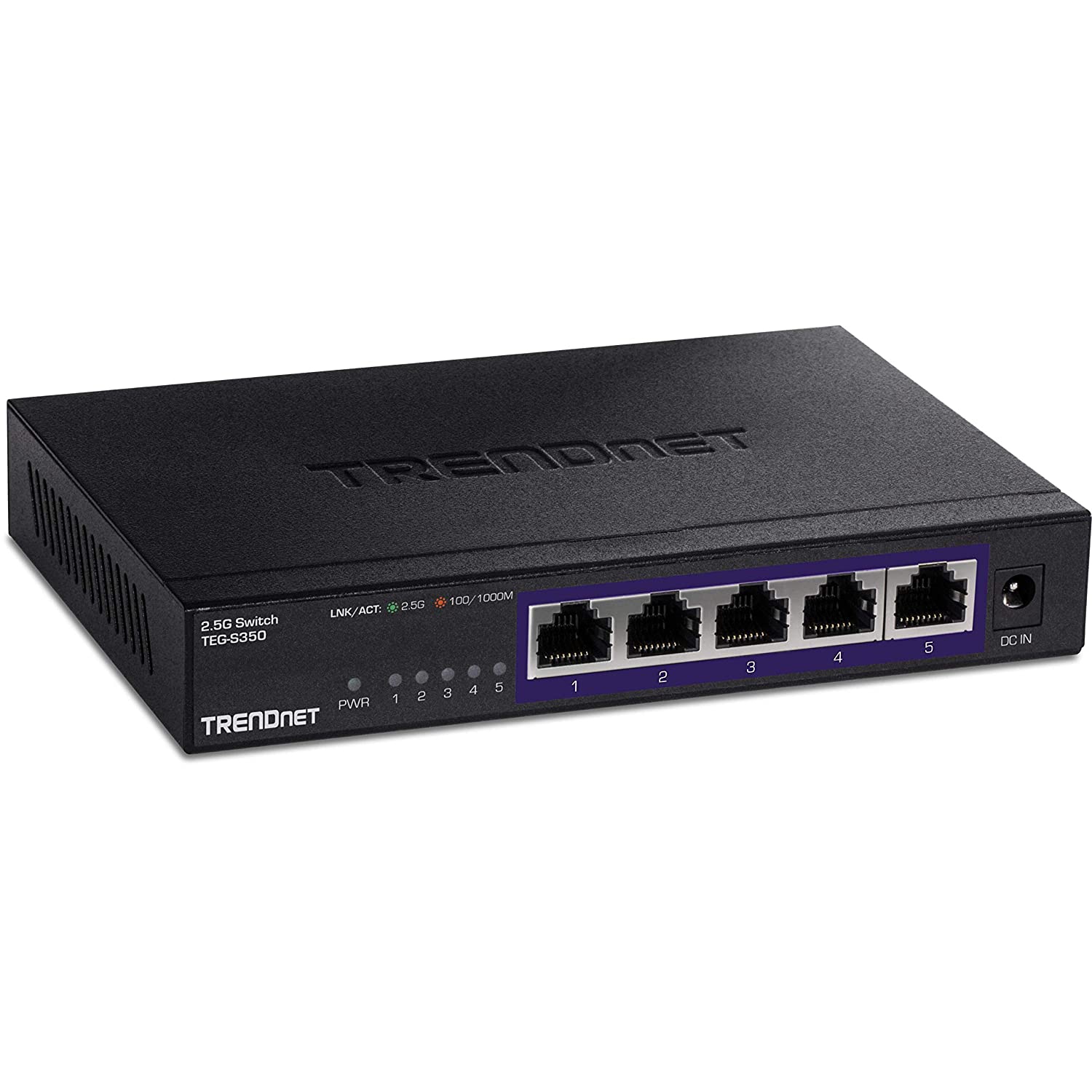 Trendnet 5Port 2.5G Switch - Expand your network's bandwidth and reduce digital