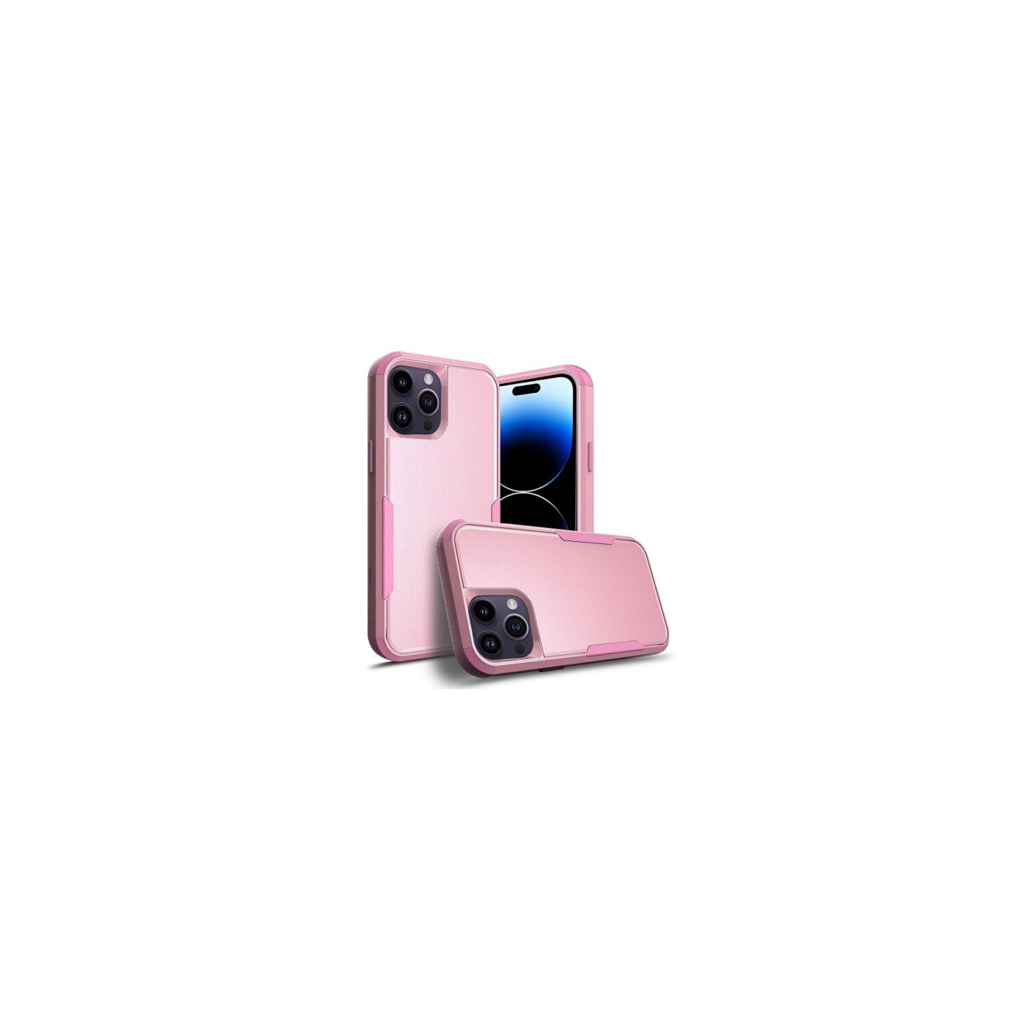 Supershield Commuter Fitted Hard Shell Case for iPhone 14 Pro - Pink