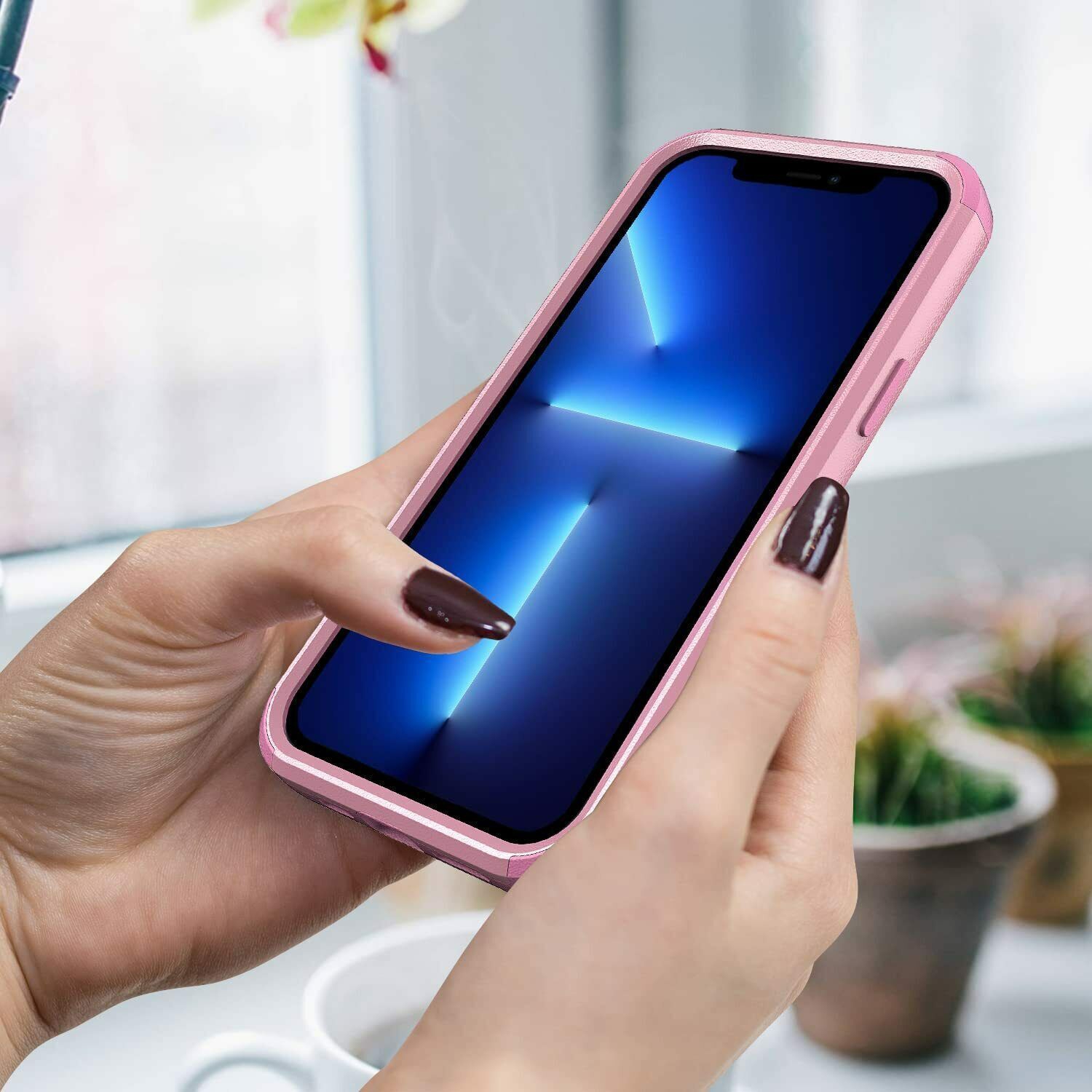 Supershield Commuter Fitted Hard Shell Case for iPhone 14 Pro - Pink