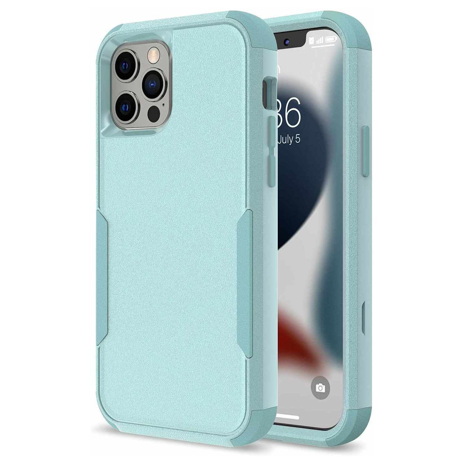 SuperShield Commuter Fitted Hard Shell Case for iPhone 14 Pro - Sky Blue