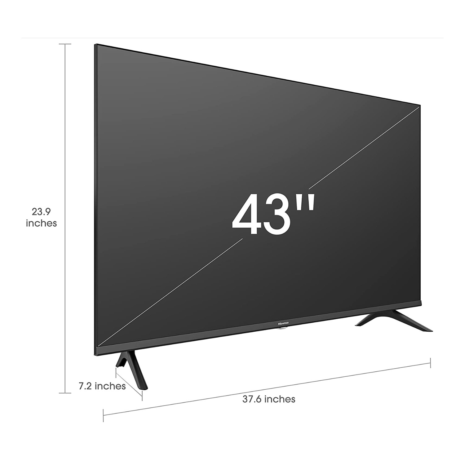 Hisense A4 Series 43-Inch Class FHD Smart Android TV with