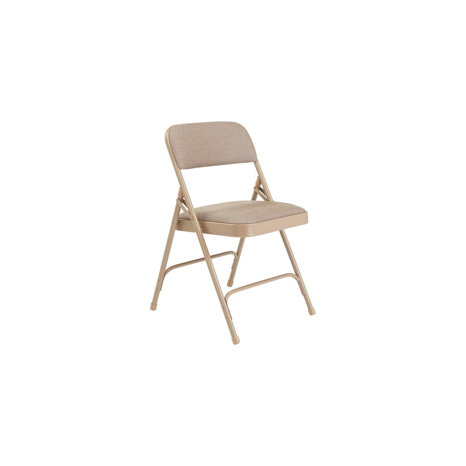 NPS 2200 Series 29.5" Fabric Upholstered Folding Chair in Cafe Beige