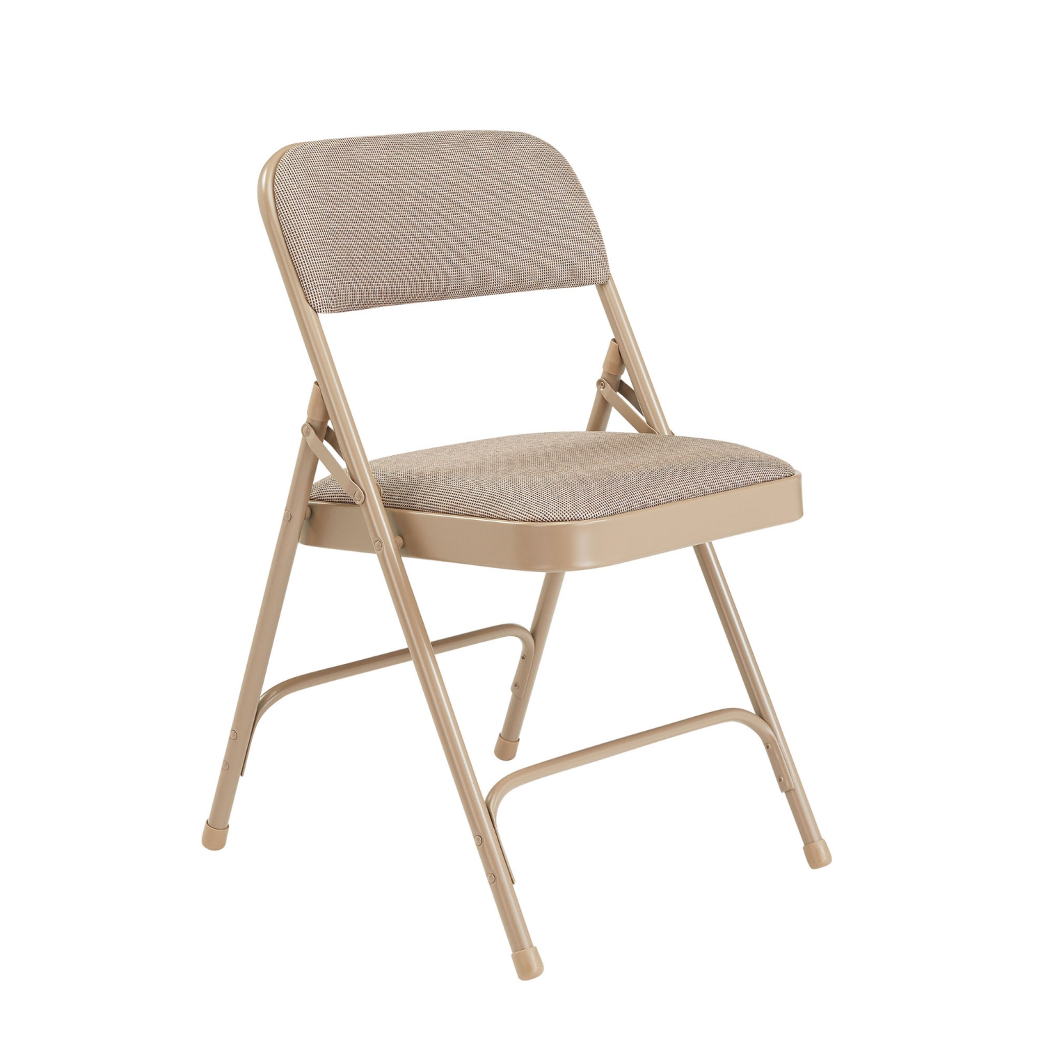 NPS 2200 Series 29.5" Fabric Upholstered Folding Chair in Cafe Beige