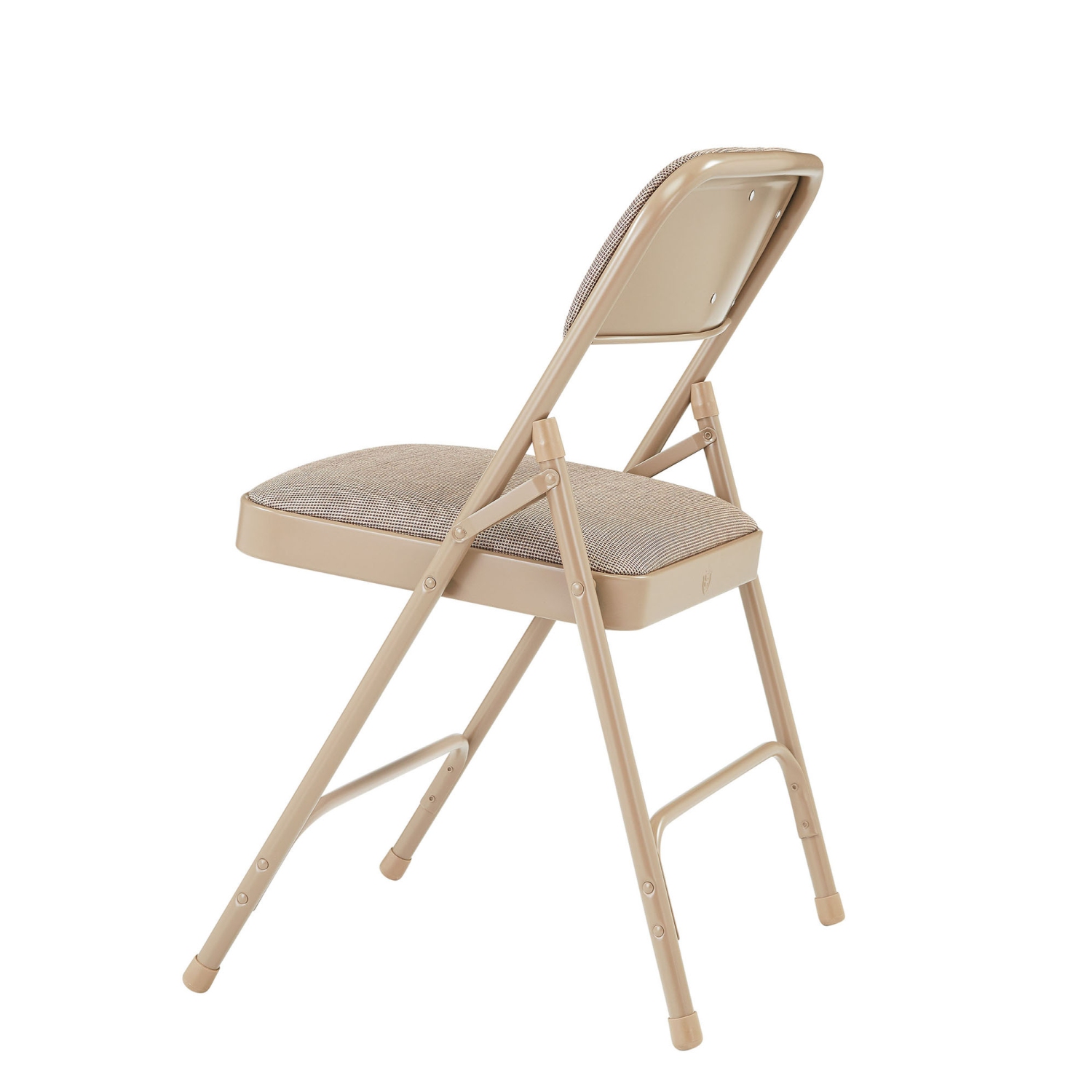 NPS 2200 Series 29.5" Fabric Upholstered Folding Chair in Cafe Beige