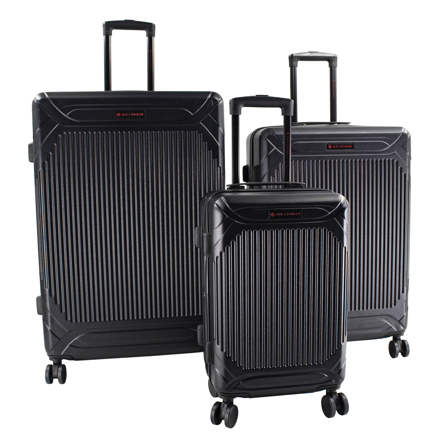 AIR CANADA MILAN 3 Pcs HARDSIDE Luggage set