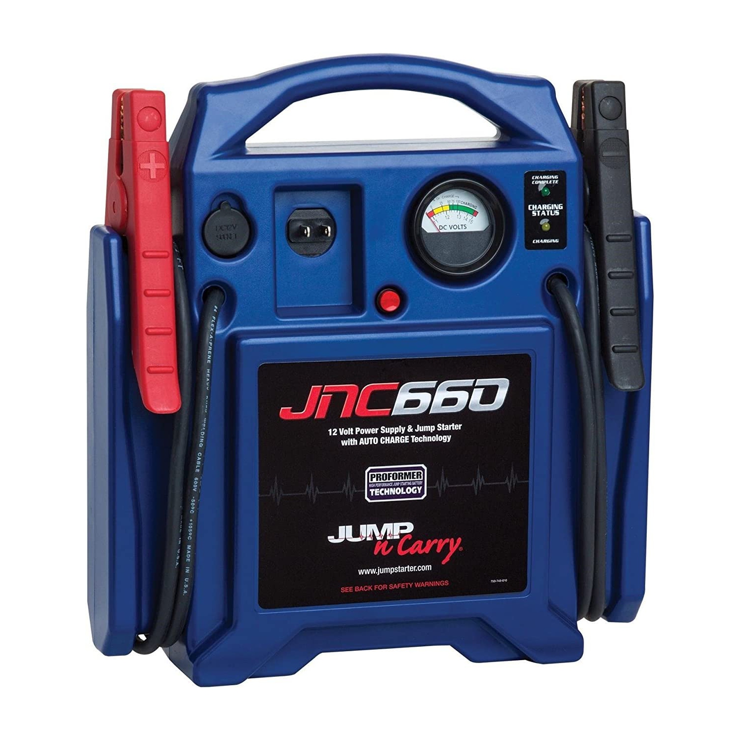 Jump-N-Carry 1700 Peak Amp 12-Volt Jump Starter