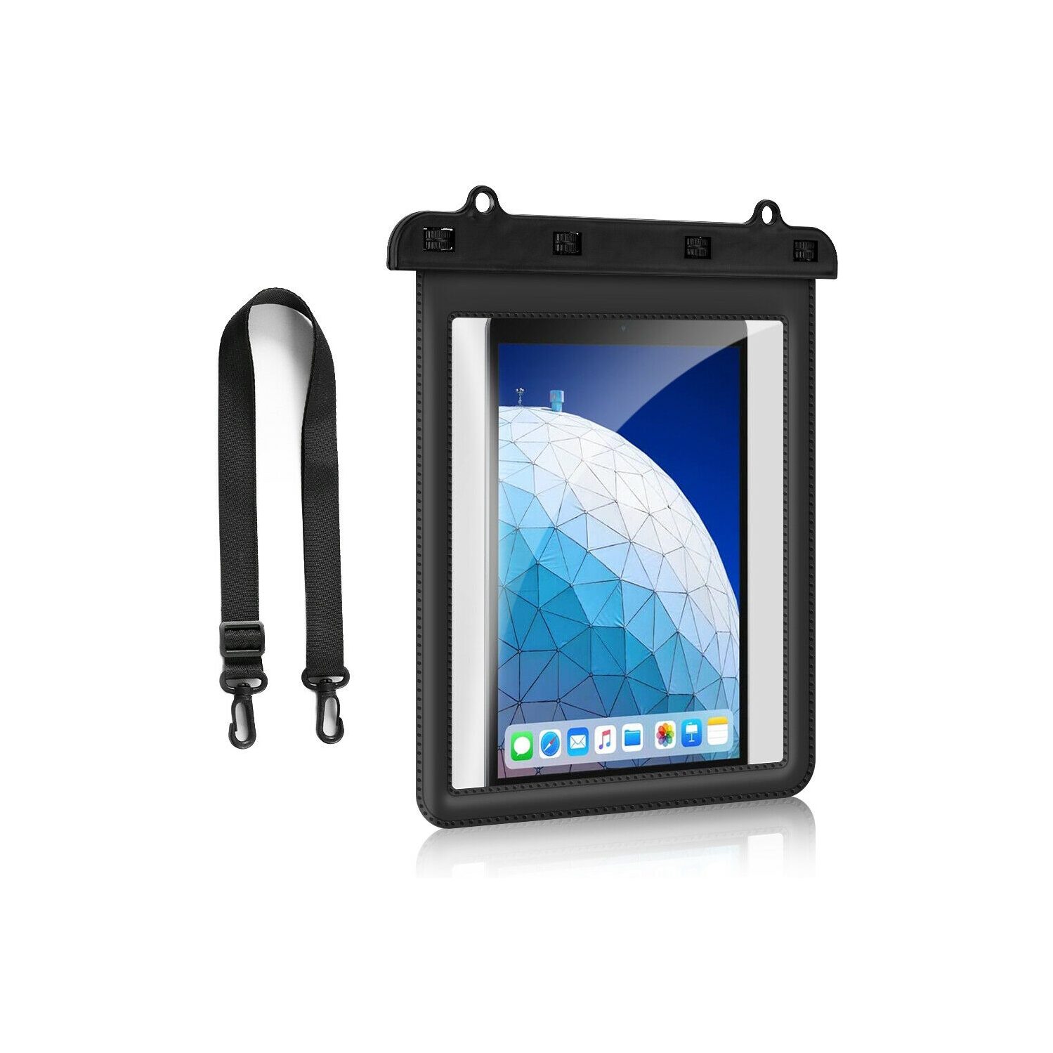 For iPad 5/6/7/8th, Air 2/3/4th, Mini 3/4/5th, Pro 11" 1/2/3rd Waterproof Pouch