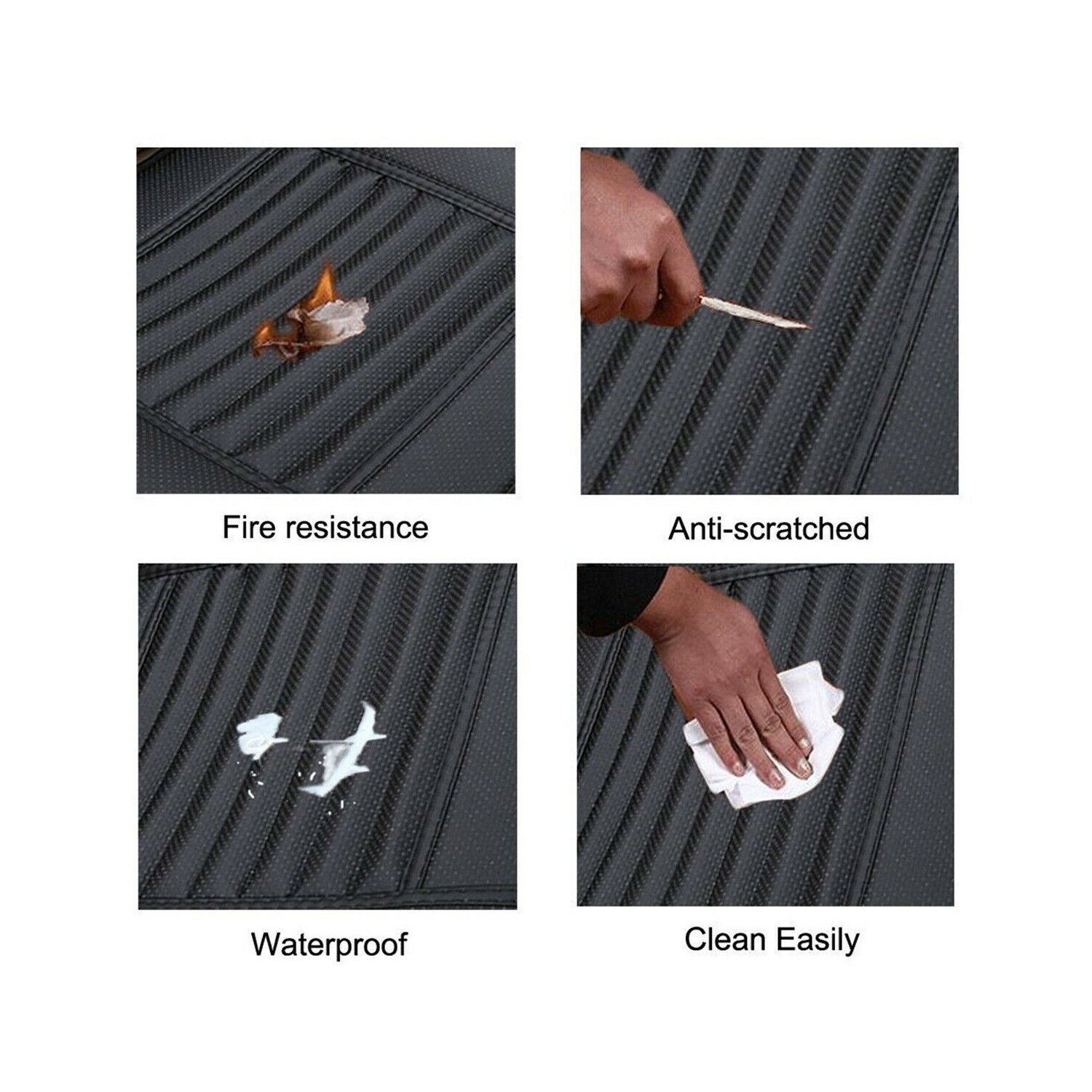 Comfort Universal Car Interior Seat Protector Pad Fit Most Car, Truck, Suv, Van