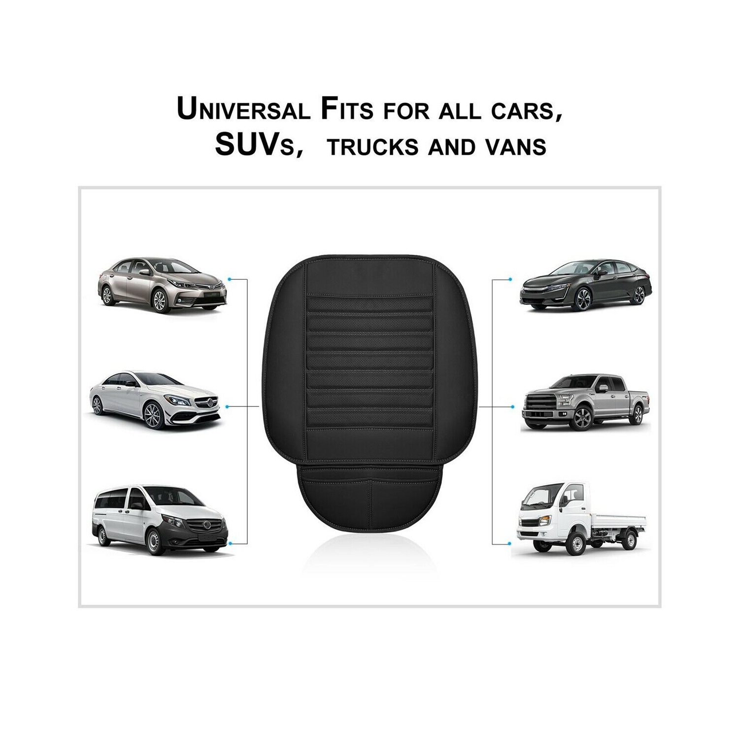Comfort Universal Car Interior Seat Protector Pad Fit Most Car, Truck, Suv, Van