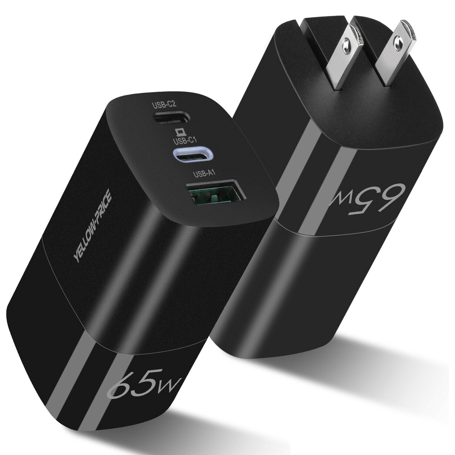 [GaN Tech] 3 Port PD3.0 QC3.0 65W USB C Charger for Galaxy S21+ S21 S20+ S20 S10