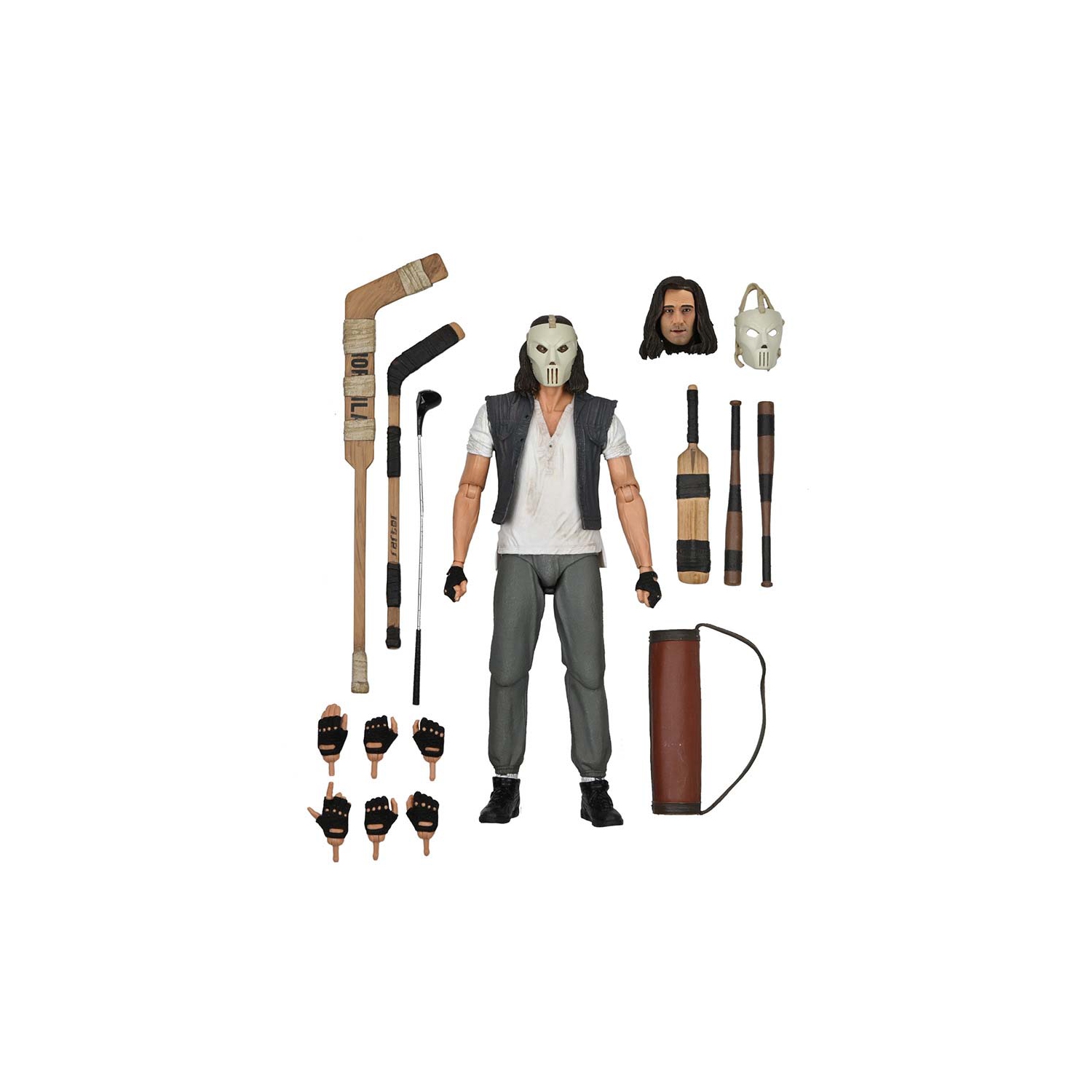 NECA Ultimate Casey Jones Teenage Mutant Ninja Turtles TMNT 7" Action Figure