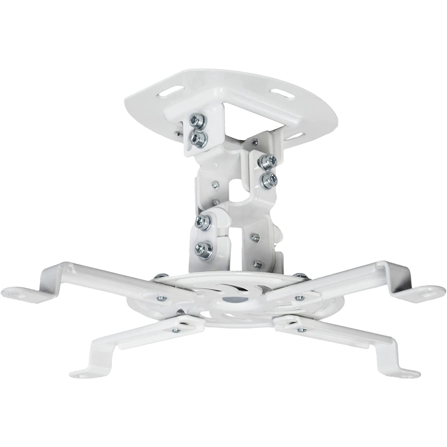 VIVO – Support universel ajustable pour projecteur/bras extensibles pour montage sur projection, blanc, montage VP01W.