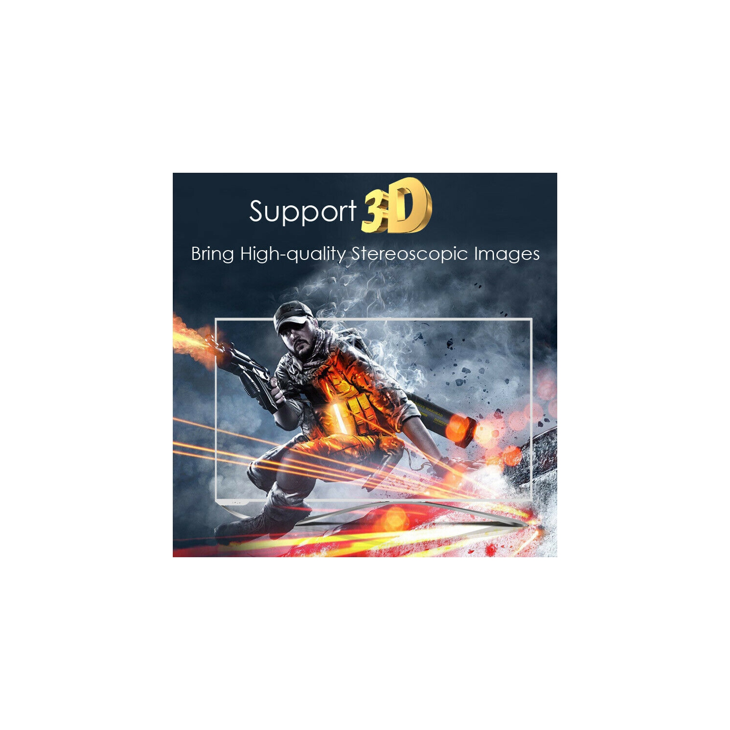 6FT 4K@60Hz Ultra HD HDMI Cable V2.0 High Speed 2160p UHD 3D CHROME HDTV Gold