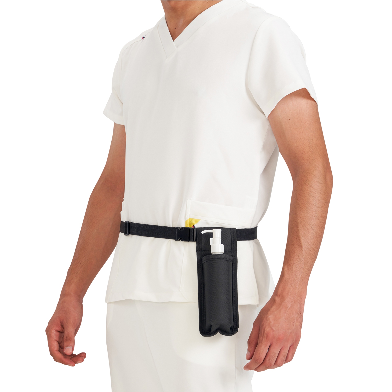 Master Massage Oil Holster Case Bag-Adjustable and Heat-Resistant Bottle Cream & Lotion Holster Bag Kit– Incl. 8 Oz Refillable Pump Dispenser