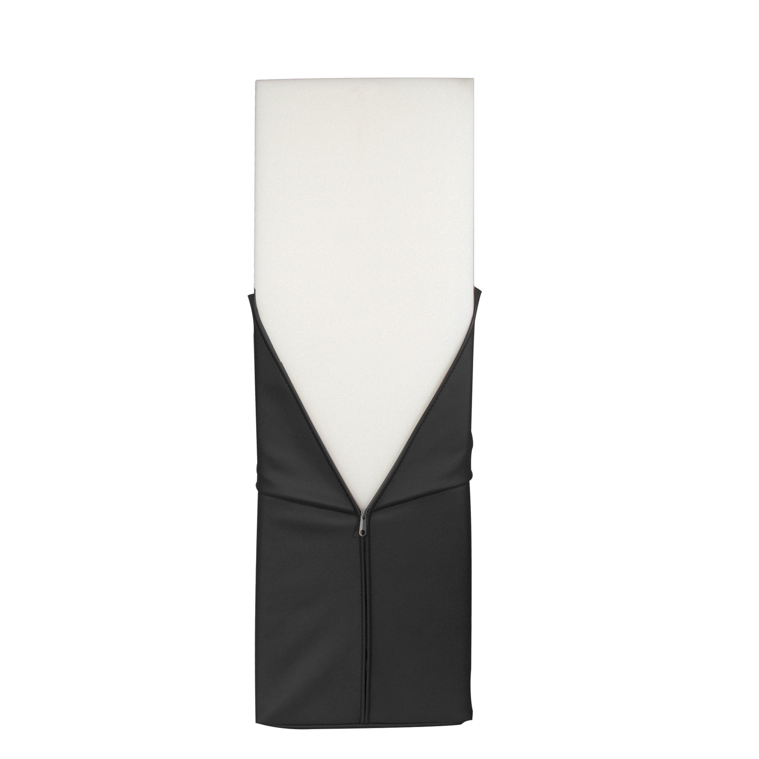 Grand coussin semi-rond de 6 po de Master massage - Noir