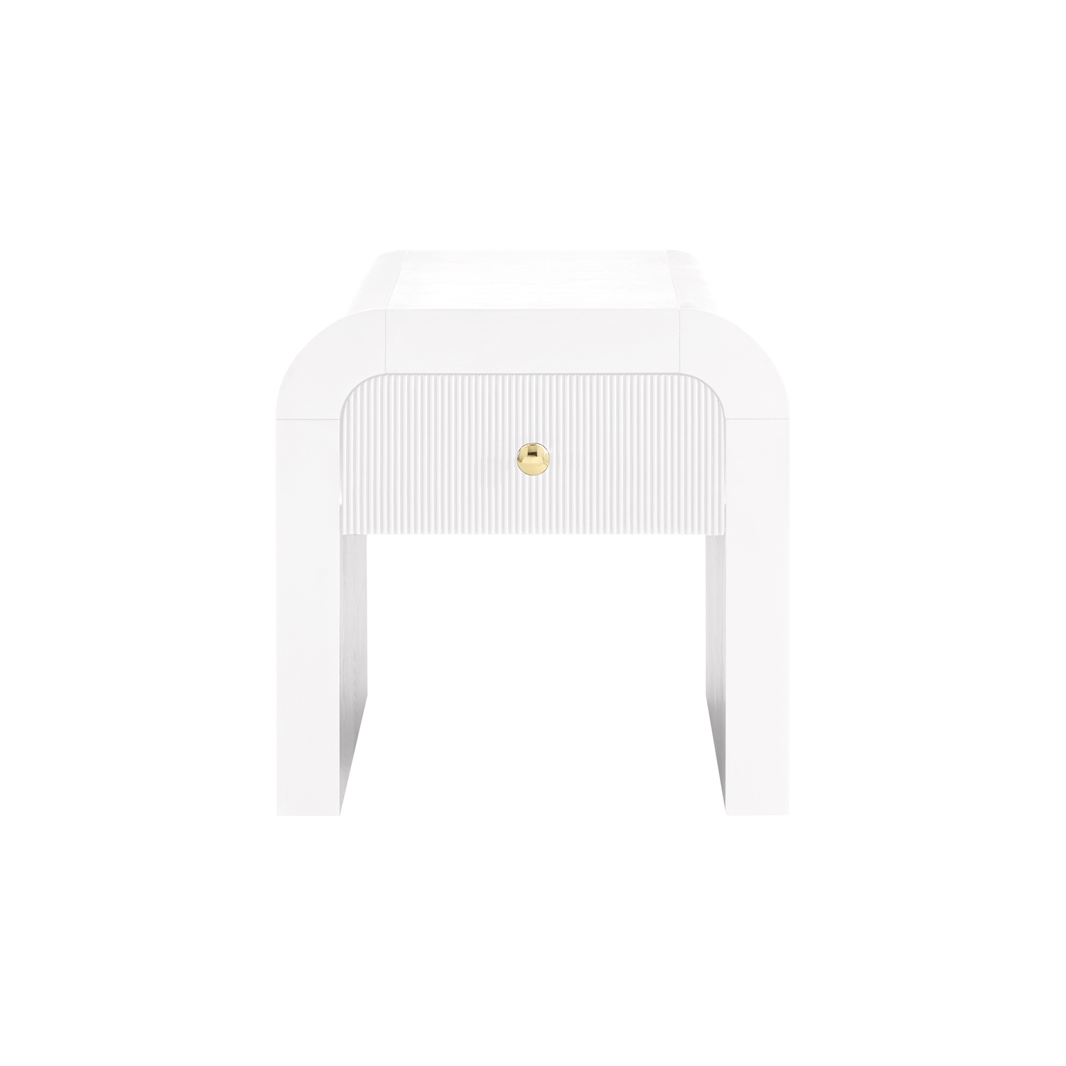 Meridian Furniture Artisto White End Table