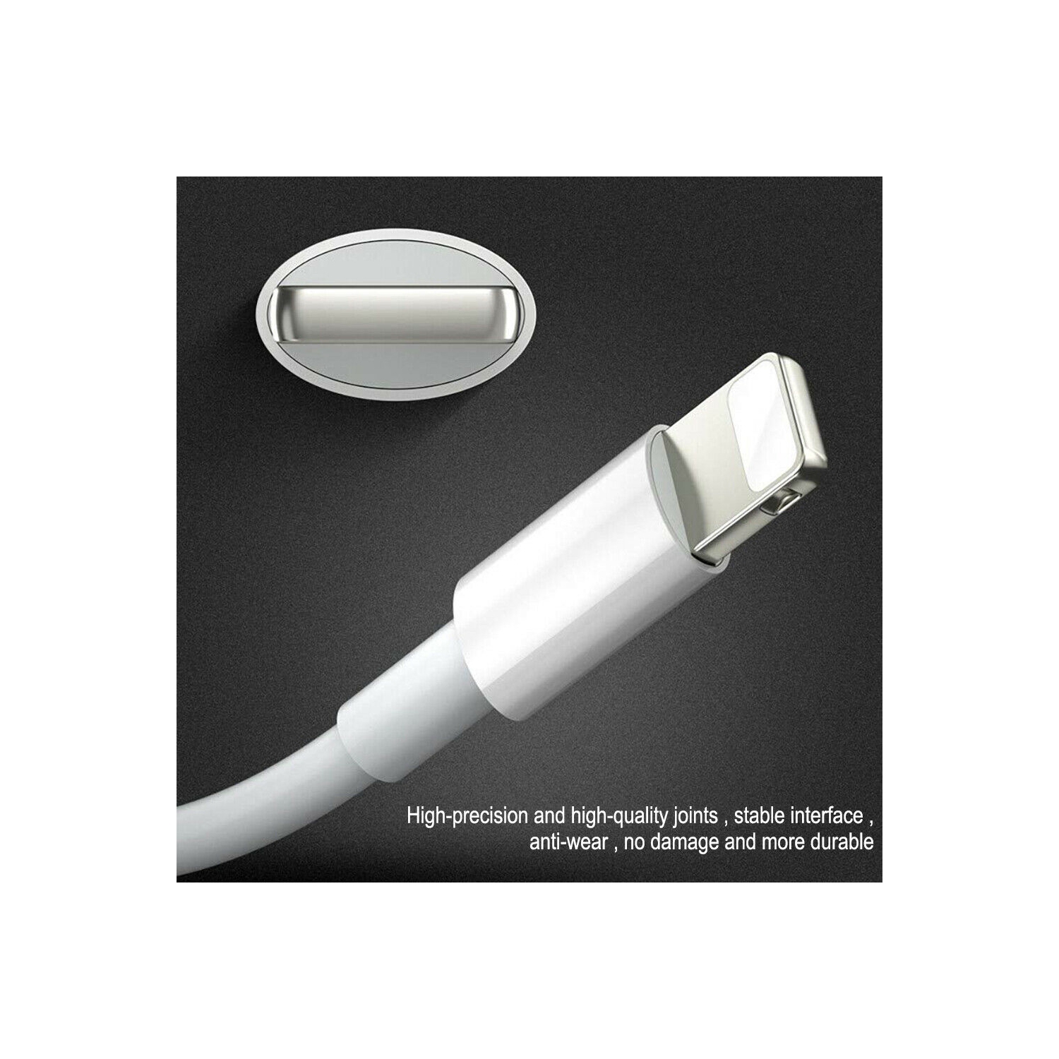 3.3 / 6.6ft yellowknife Apple MFi Certified - Lightning Cable for iPhone 5 6 7 8