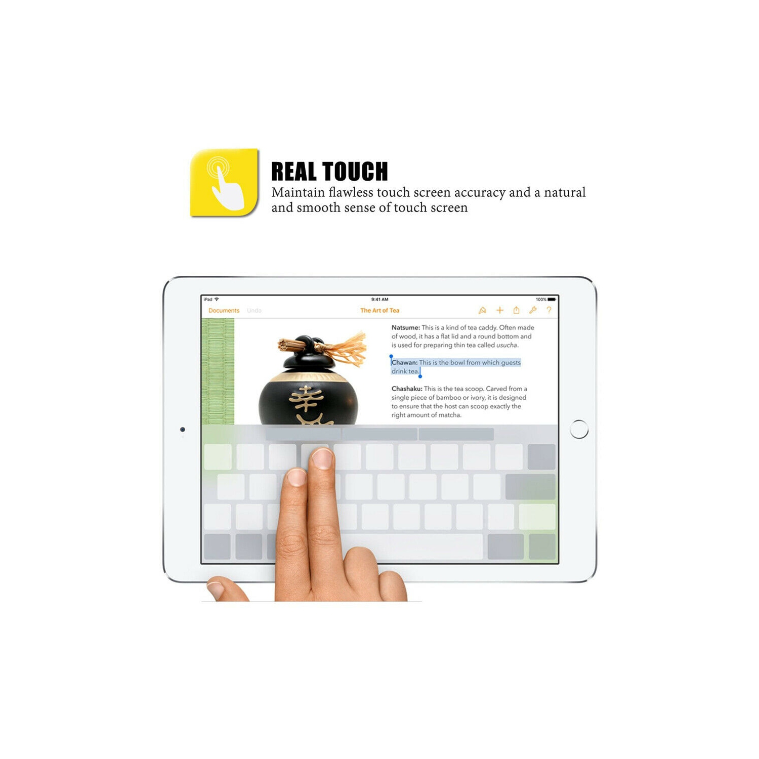 Protecteur d'écran pour iPad 7.9 9.7 10.2 10.5 11 12.9, qualité supérieure, PET, paq./3