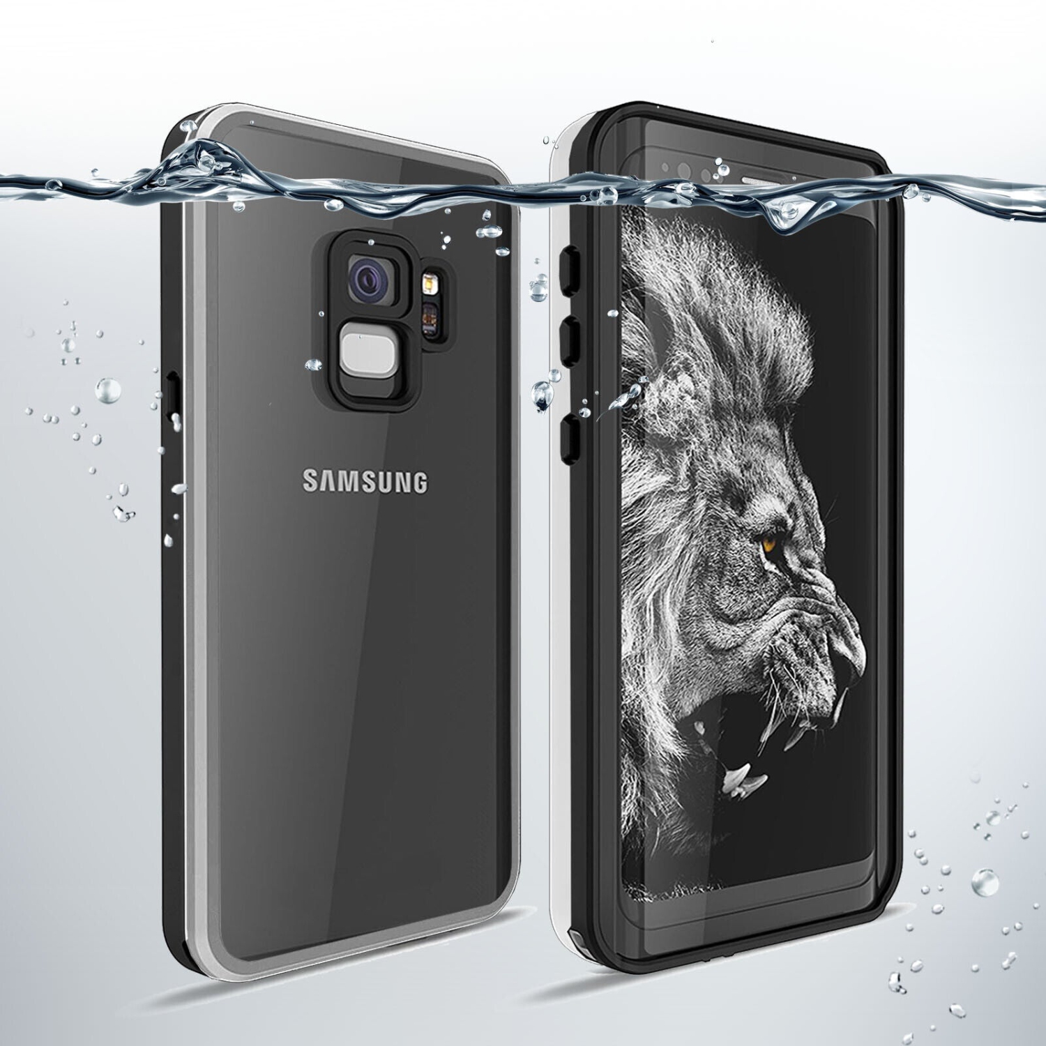 For Samsung Galaxy S8 S9 S10 Underwater Shockproof Dirtproof Full Sealed Case-CA