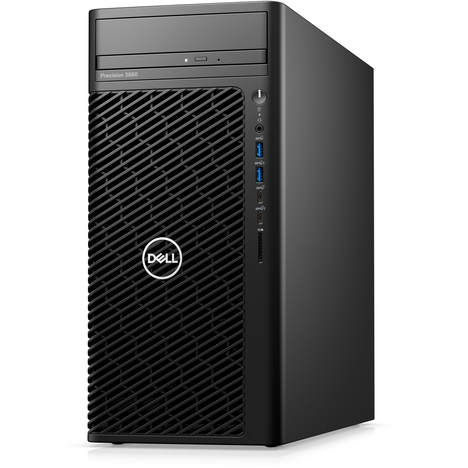 Refurbished (Excellent) – Dell Precision T3660 Workstation Desktop (2022) | Core i7 - 1TB SSD - 32GB RAM - RTX 3080 | 12 Cores @ 4.9 GHz - 8GB GDDR6X