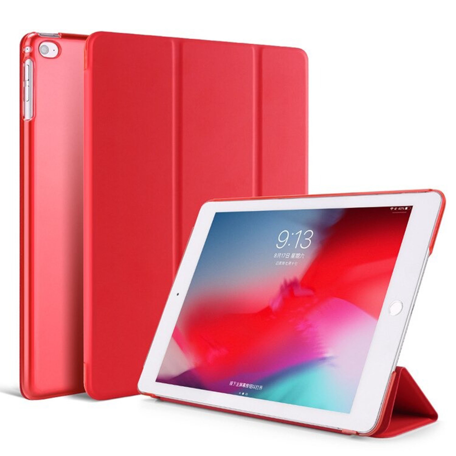 Case Fit New iPad 9th 9 Generation 2021, iPad 8th 8 Generation 2020, iPad 7th 7 Gen 2019, iPad 10.2 Supershield Case - Slim Smart Shell Stand